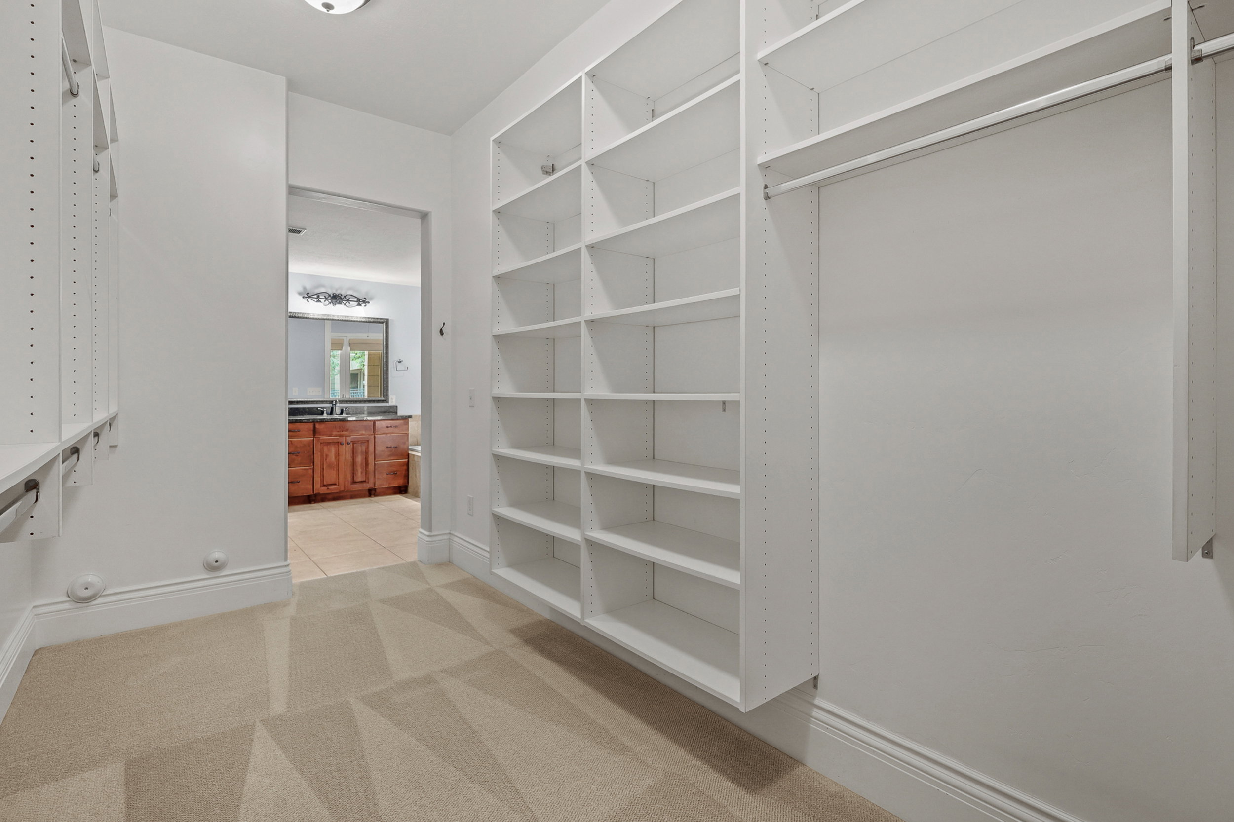Master closet