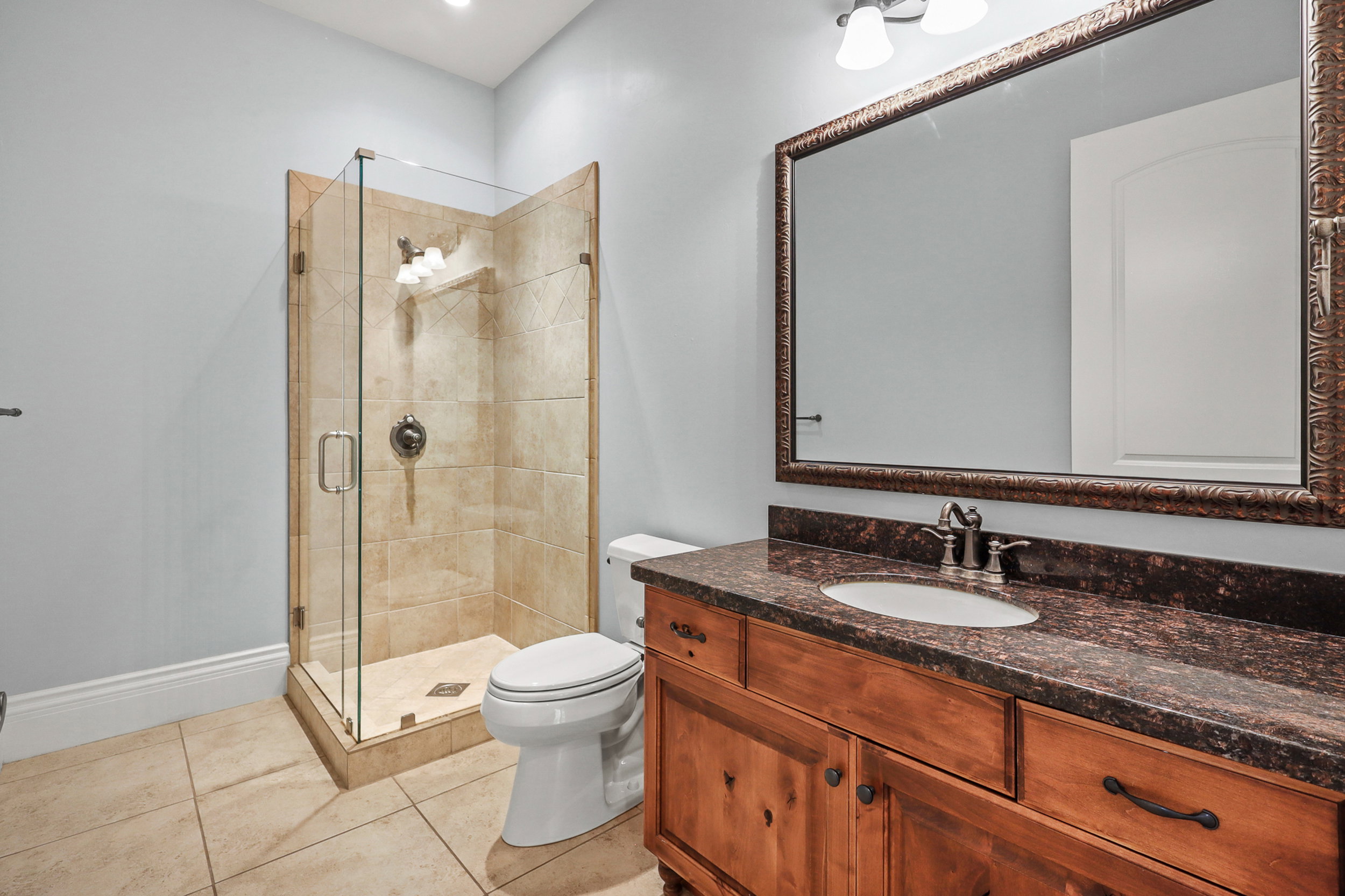 Bathroom #3 across from bedroom #3