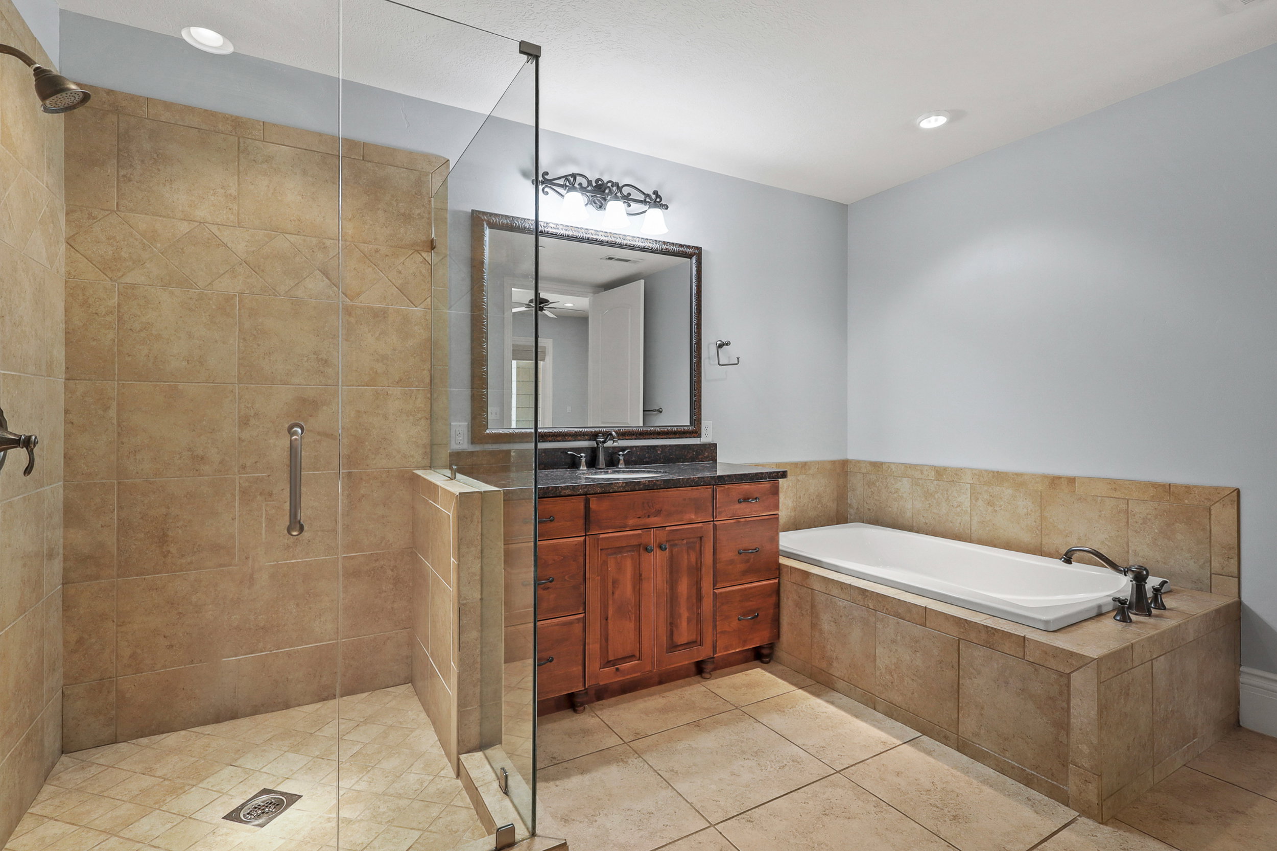 Master bathroom
