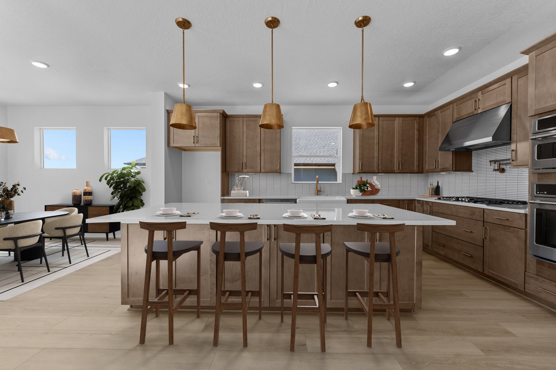 Picture of another home with the same floorplan. Design selections may differ.