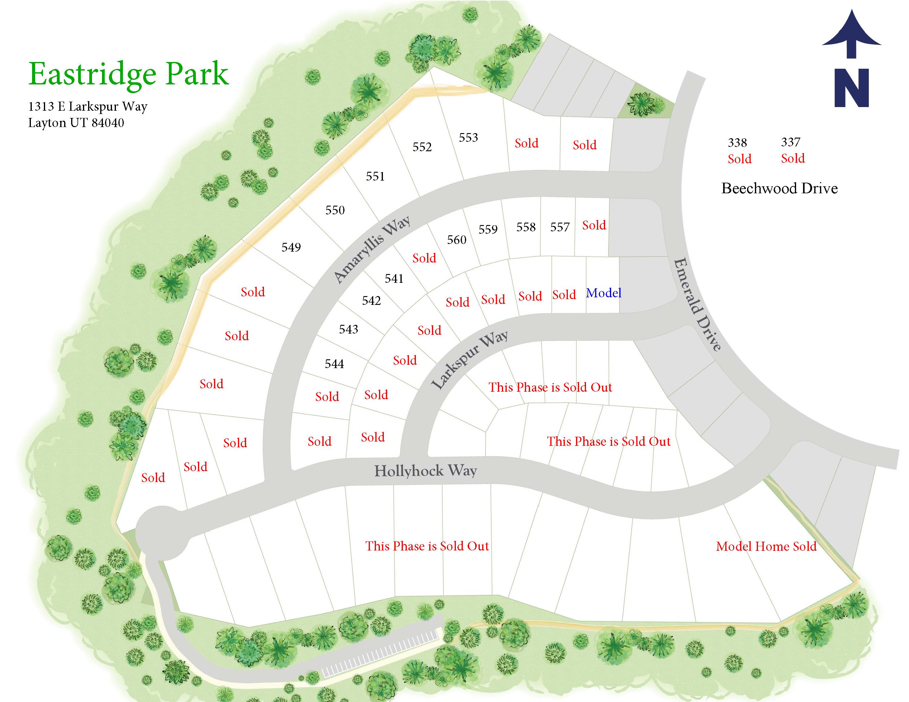 Only 5 View homesites remain. Final phase.