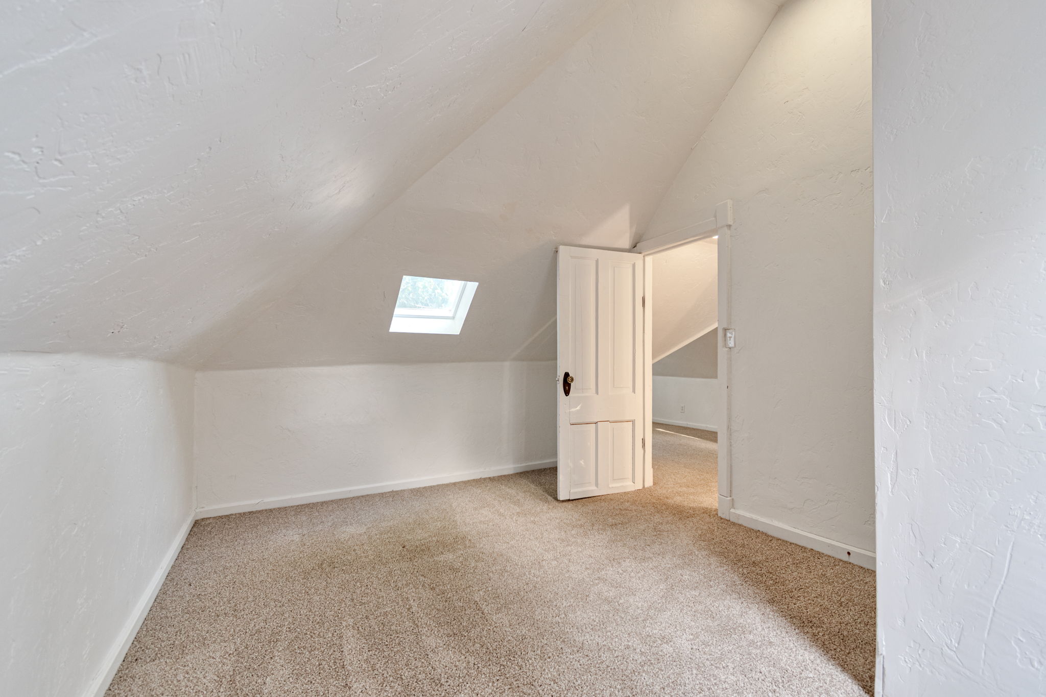 Attic bedroom