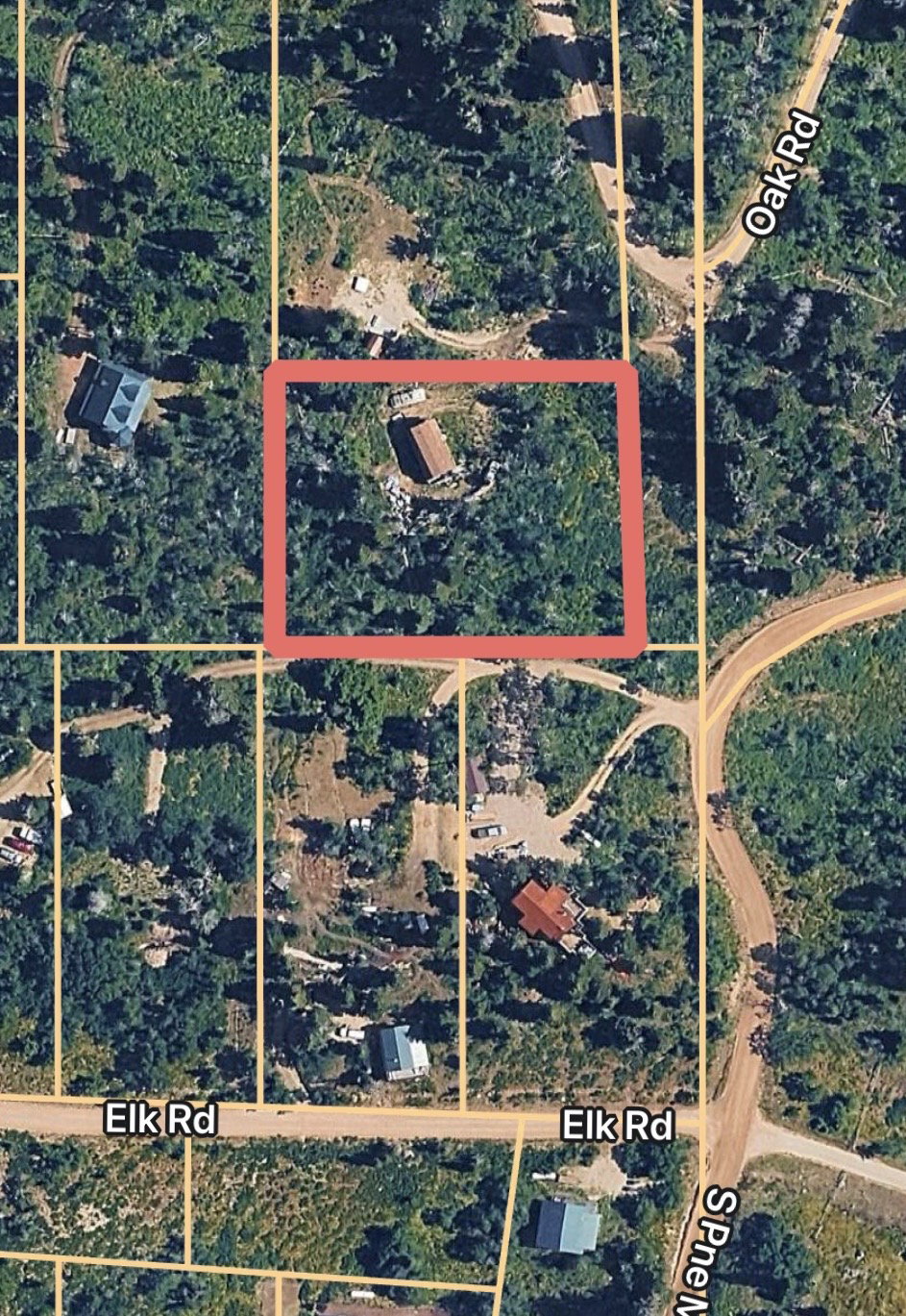 Aerial Parcel Map. Illustrating the property's boundaries and surrounding geographical features