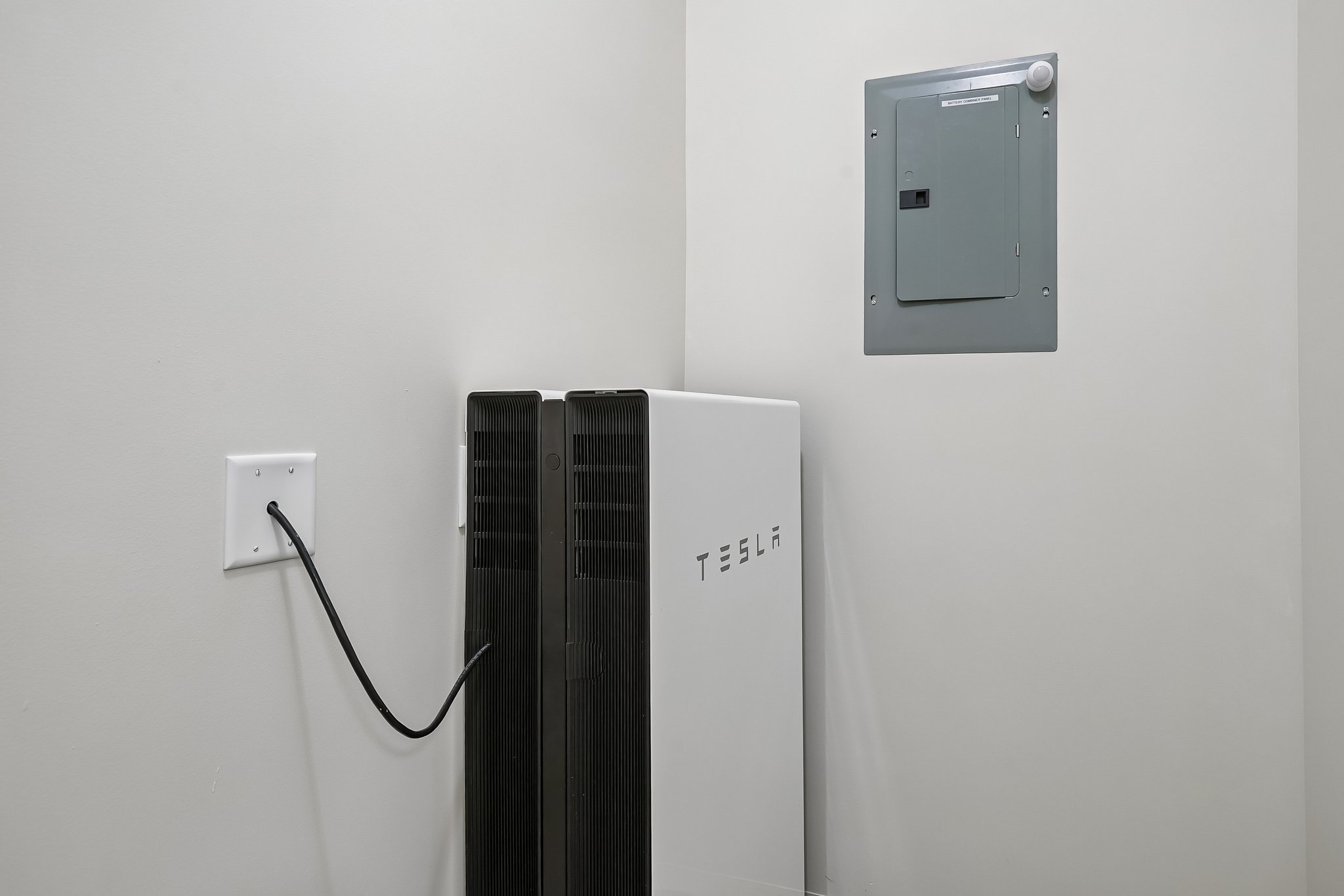 Integrated Tesla Powerwall system