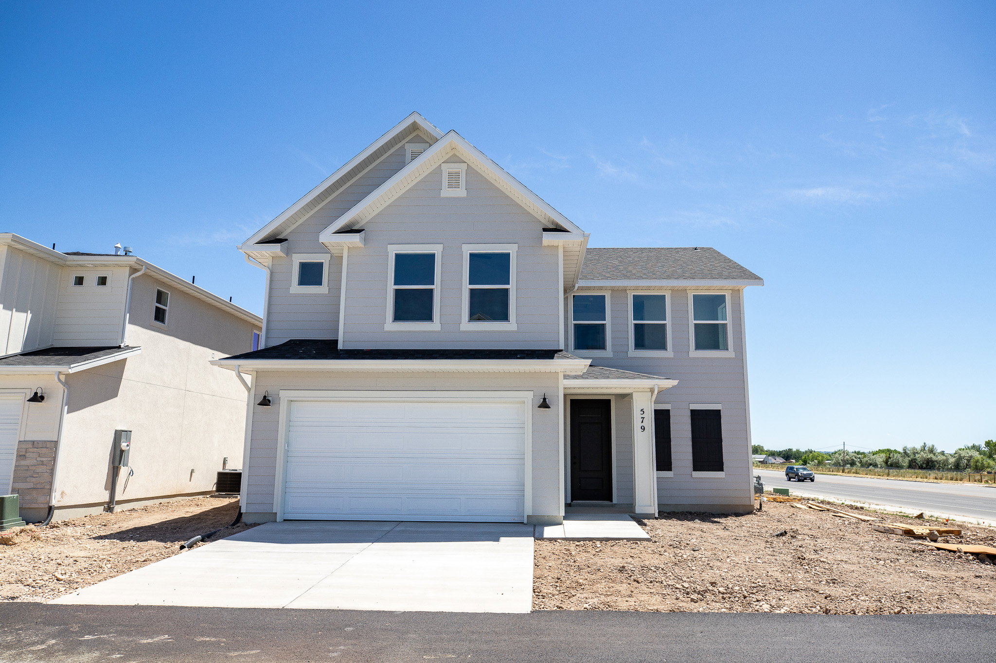 Front of the Home (front yard landscaping will be installed).