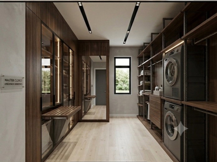 Property Listing Image. Showcasing a bedroom and walk-in closet area within the property