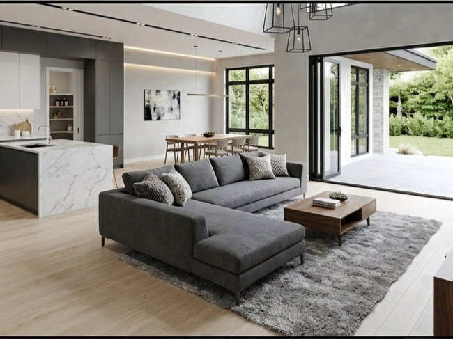 Property Interior Renderings. Depicting various internal spaces of the property