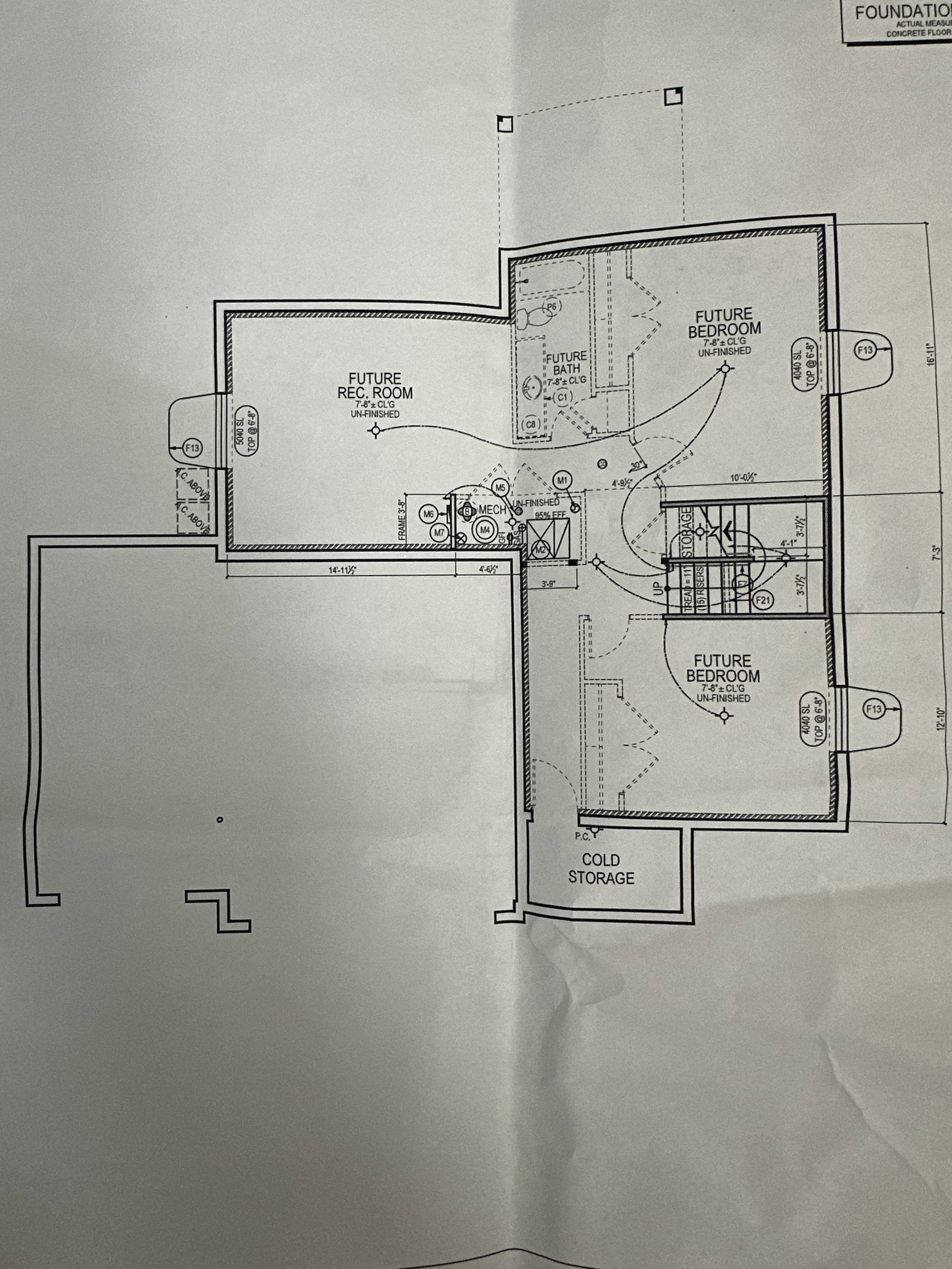 Possible basement  layout