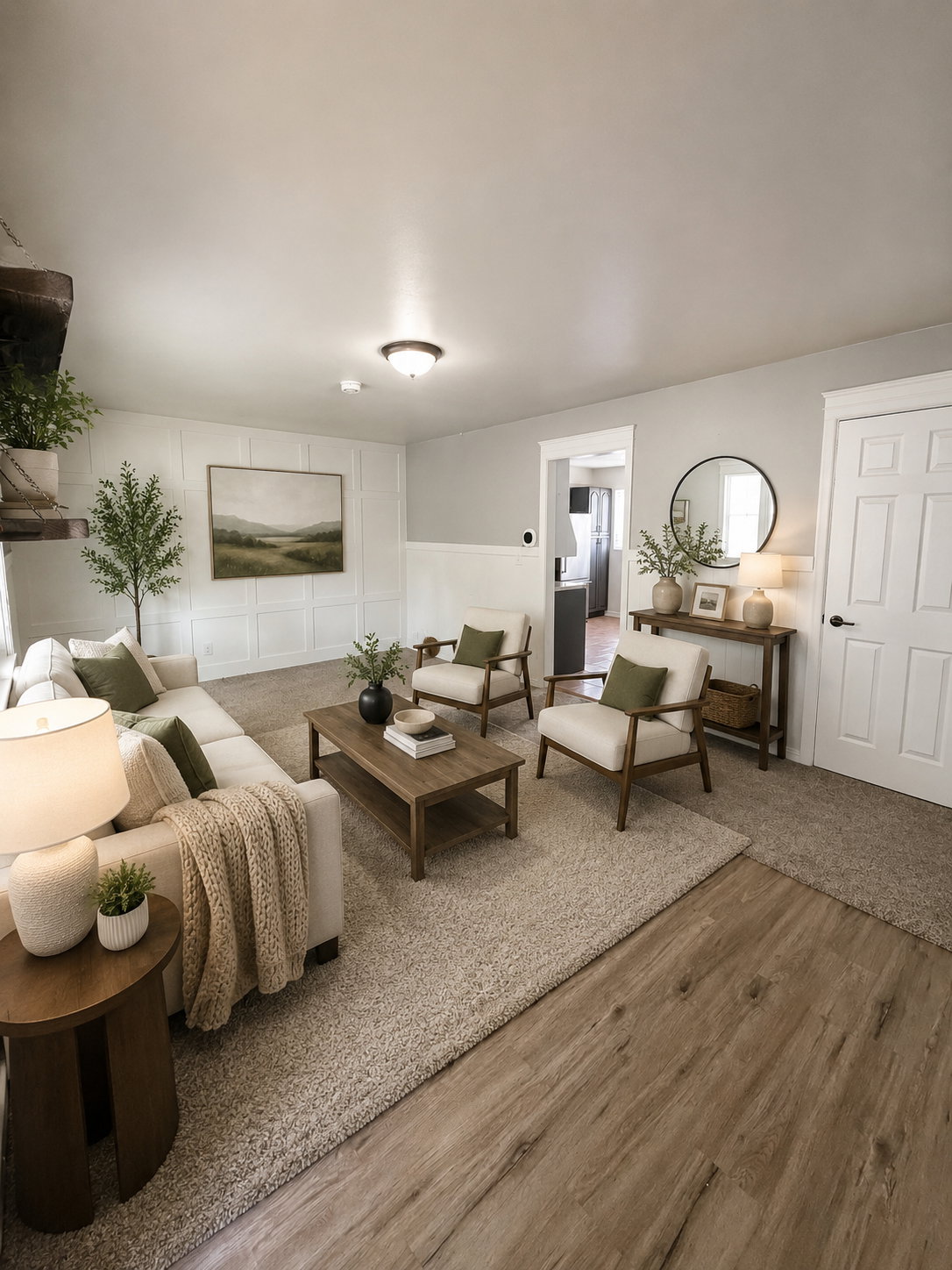 Living room - Virtually Staged