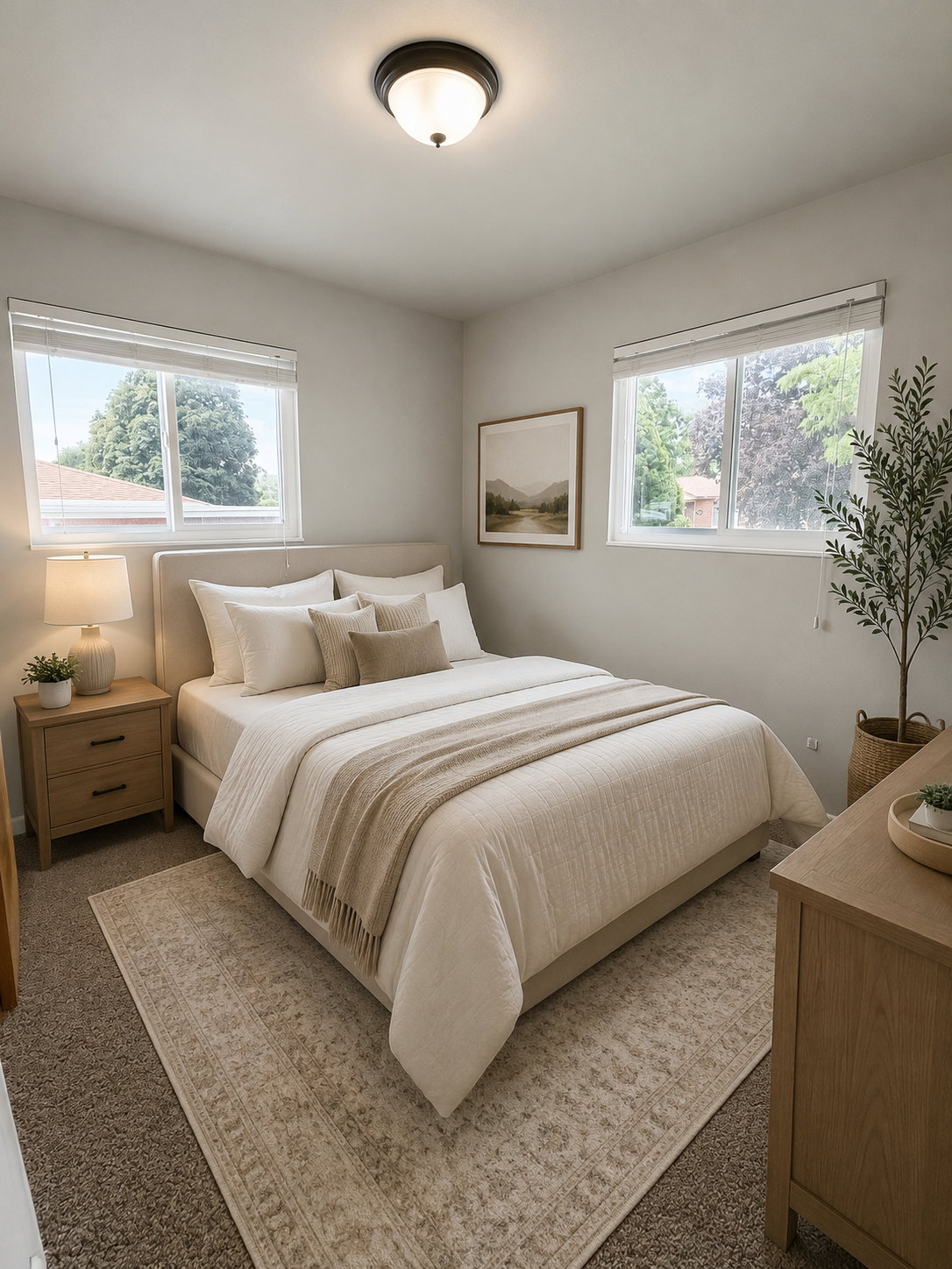 Bedroom 2 - Virtually Staged