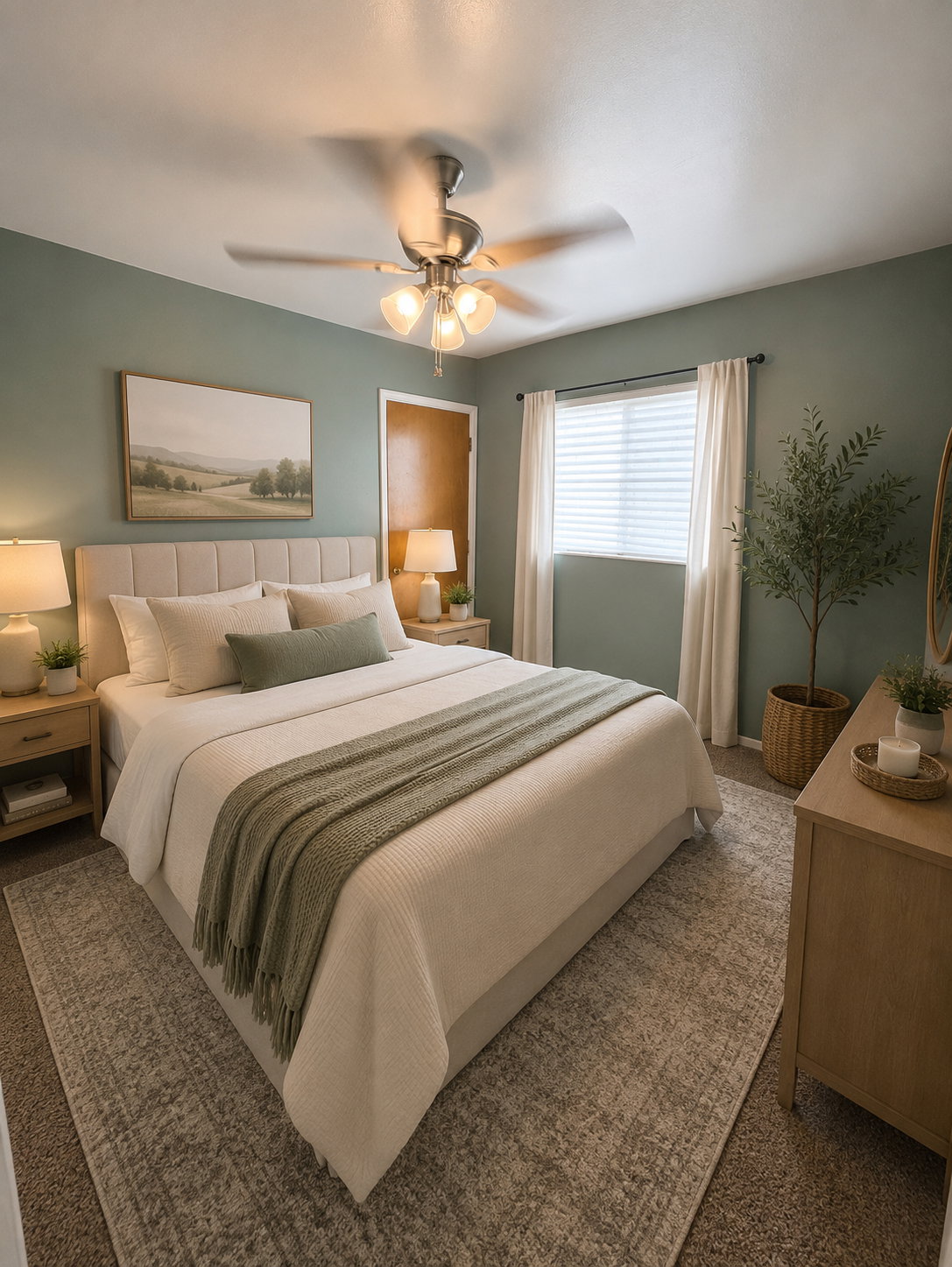 Bedroom 1 - Virtually Staged