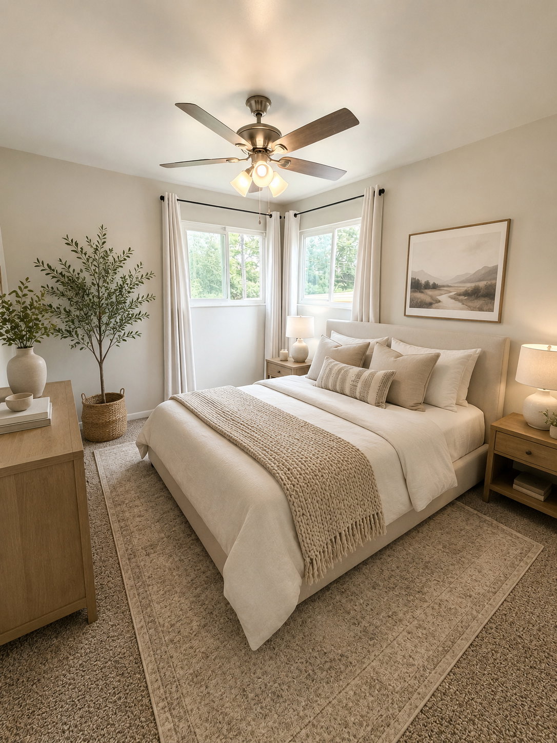Bedroom 3 - Virtually Staged