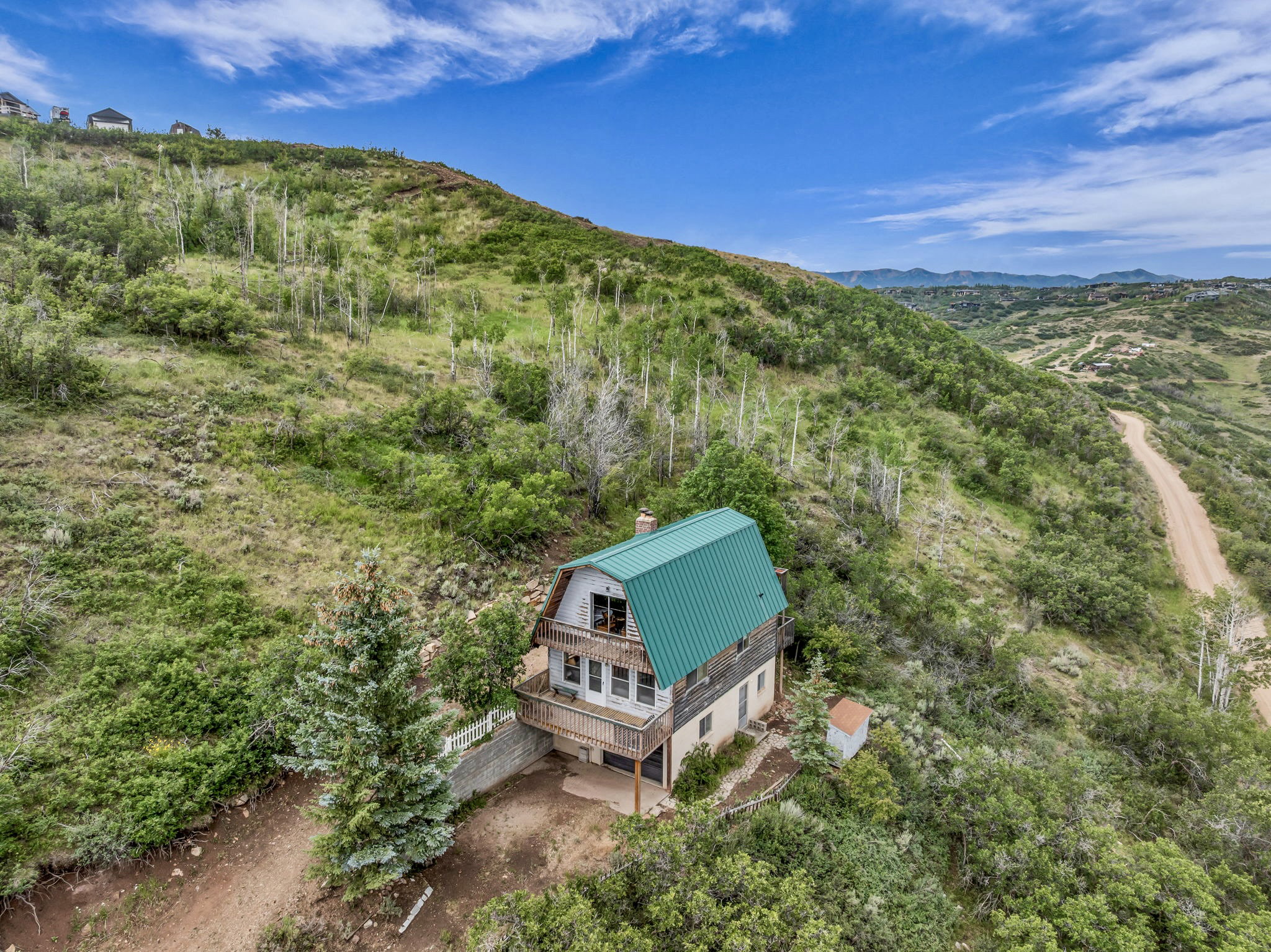 Mountain rustic cabin presenting an excellent opportunity for buyers seeking value and potential.