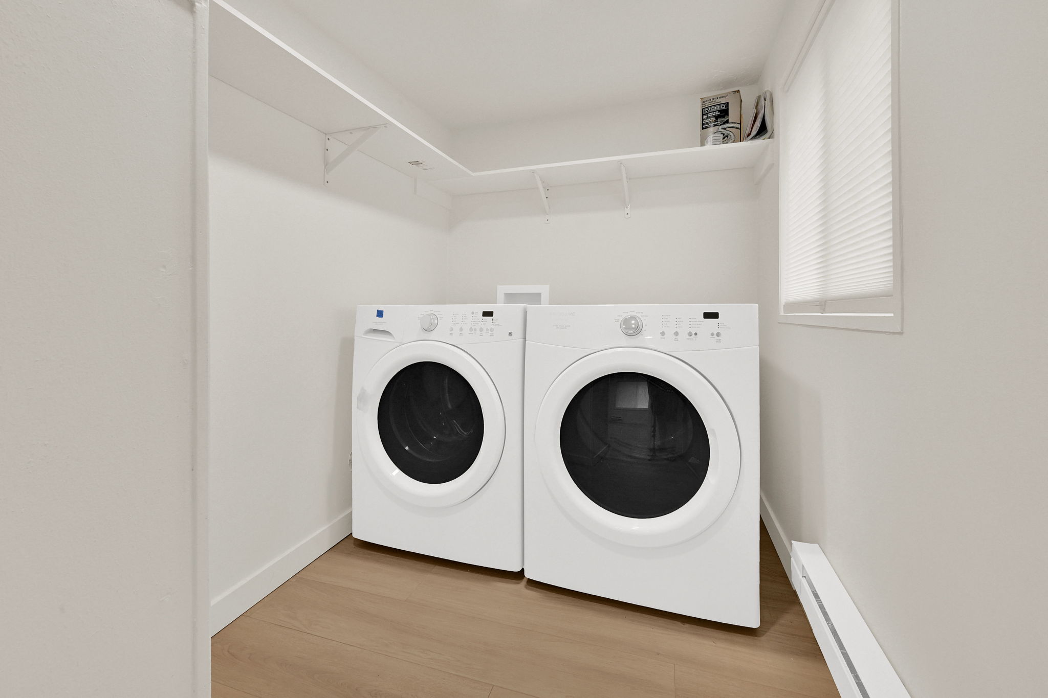 Washer and Dryer are included!