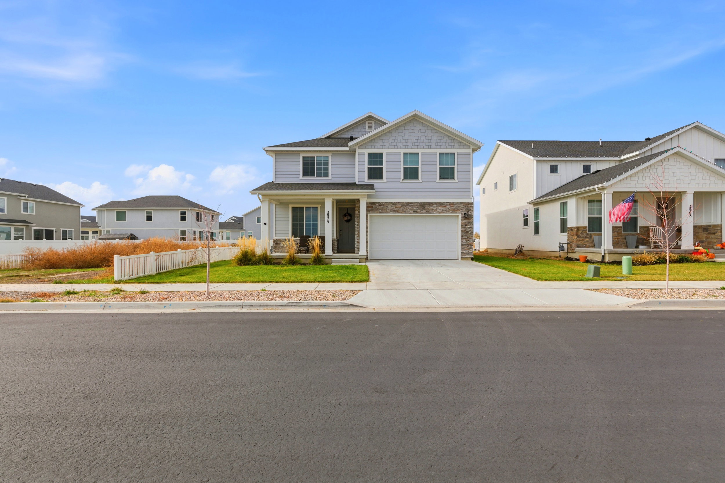 Quiet residential area