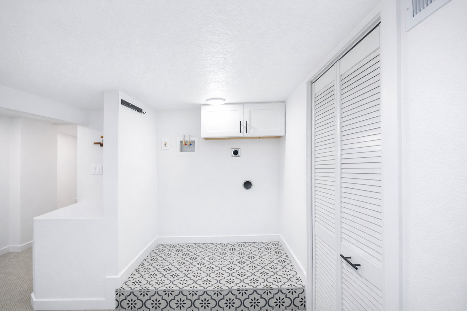 Second laundry room in basement!
