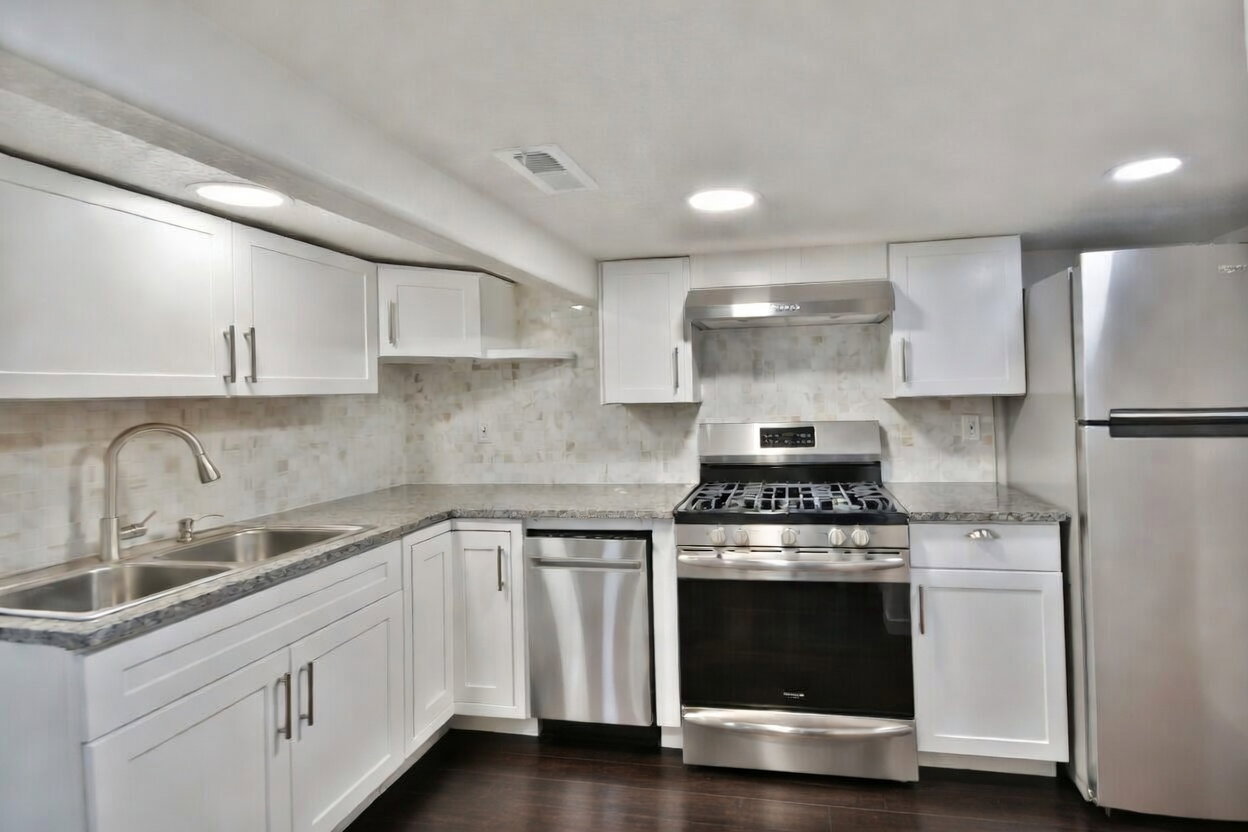 Fully functional basement kitchen with all appliances included.