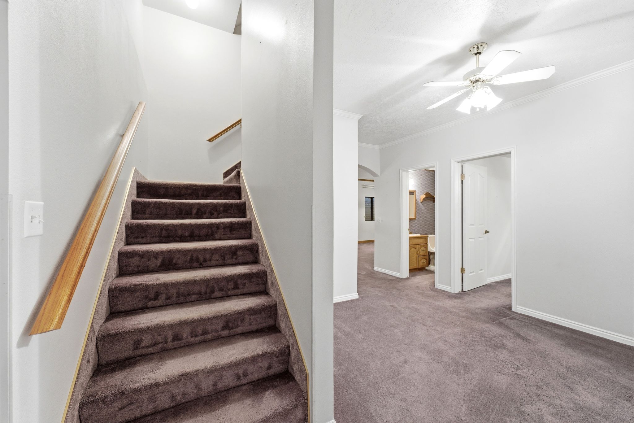 Lower level family room/stairs going to main level