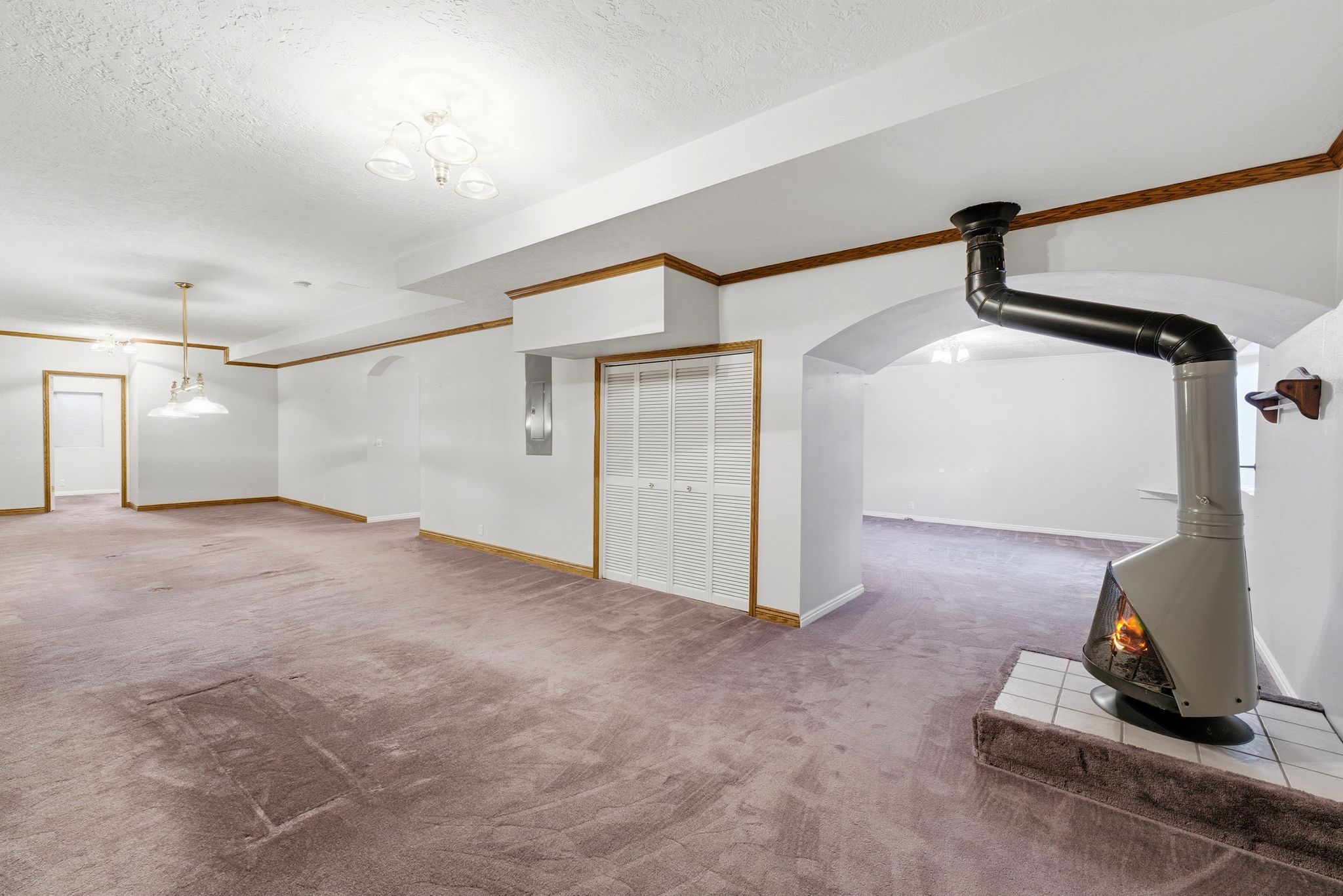 Lower level family room