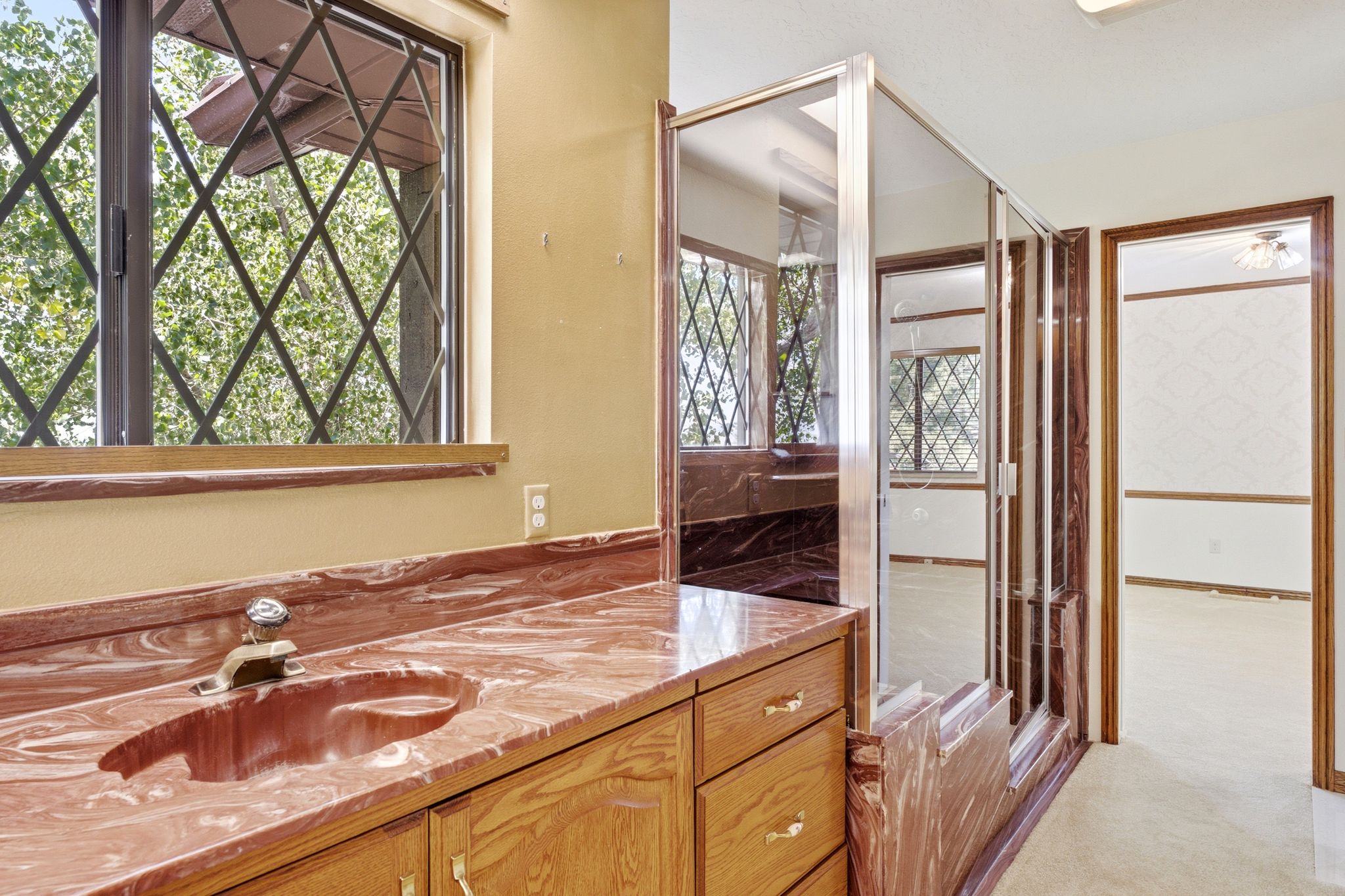 Primary suite bathroom