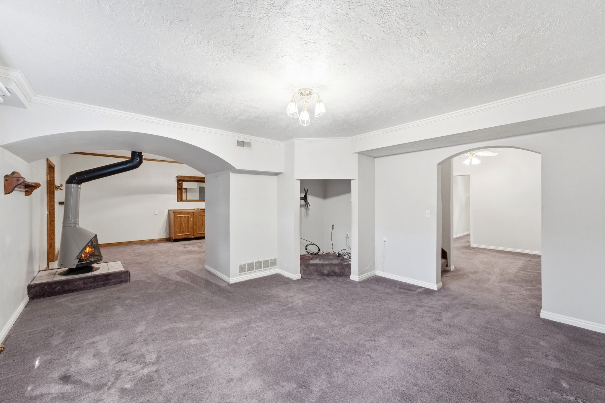 Lower level family room