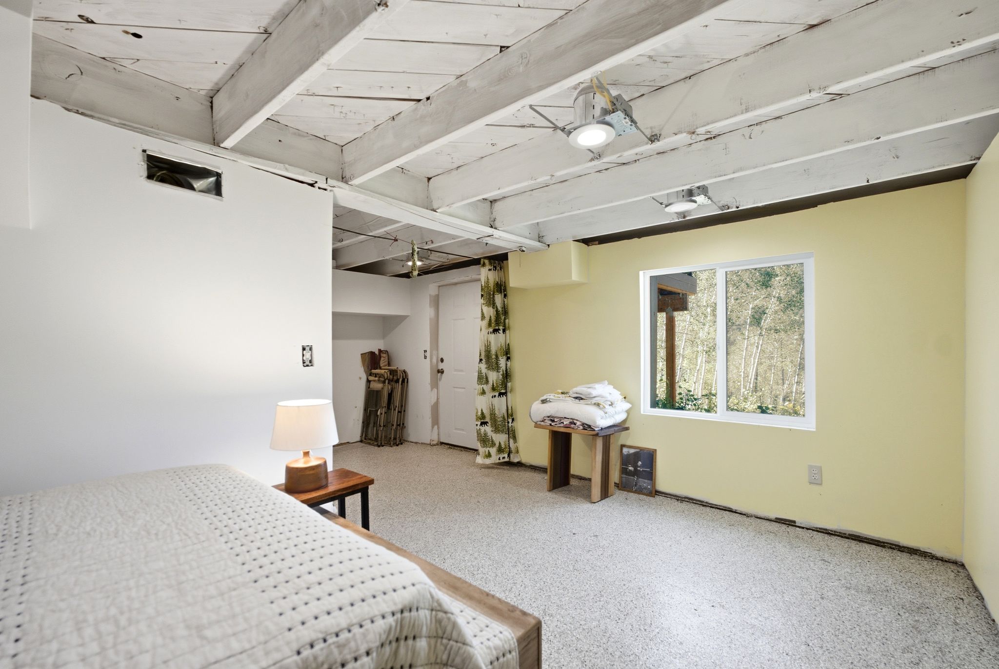 Walkout lower level with bedroom space