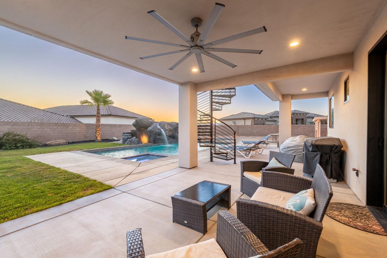 Patio terrace