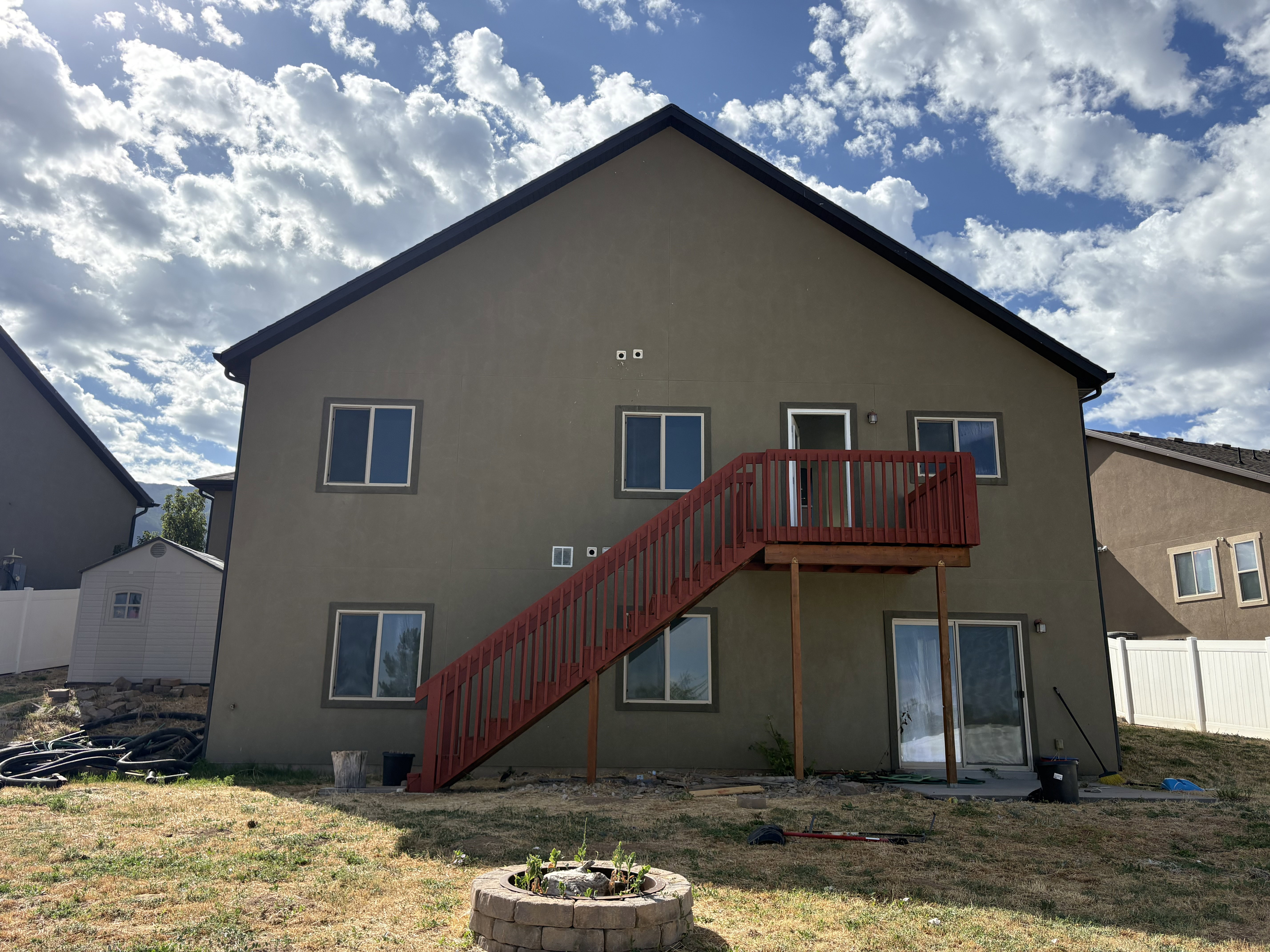 Back of home