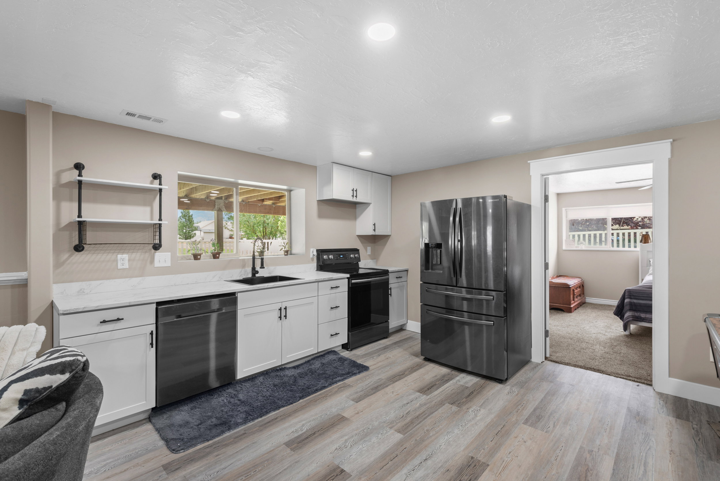 Basement kitchen