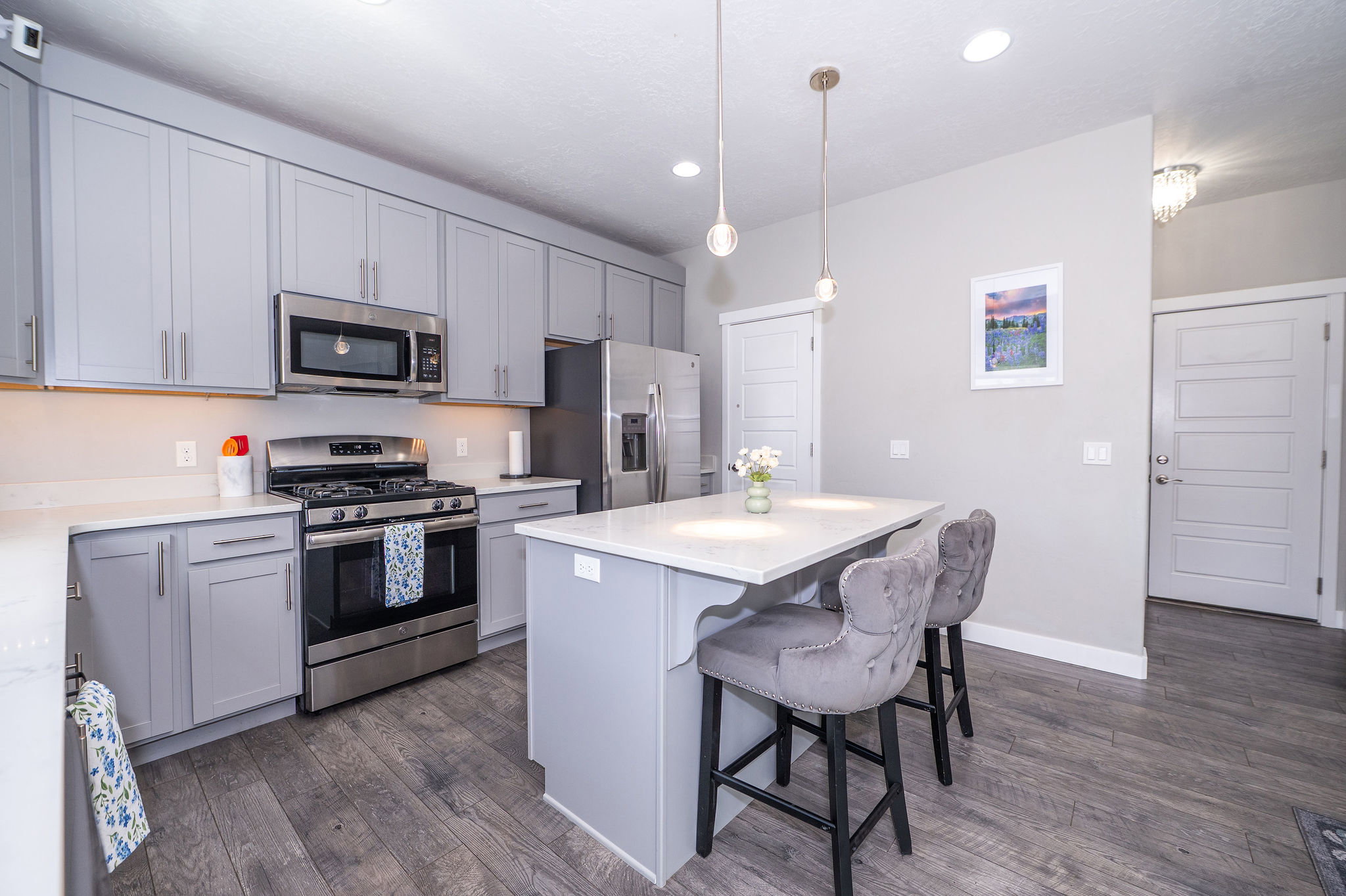 stainless steel appliances