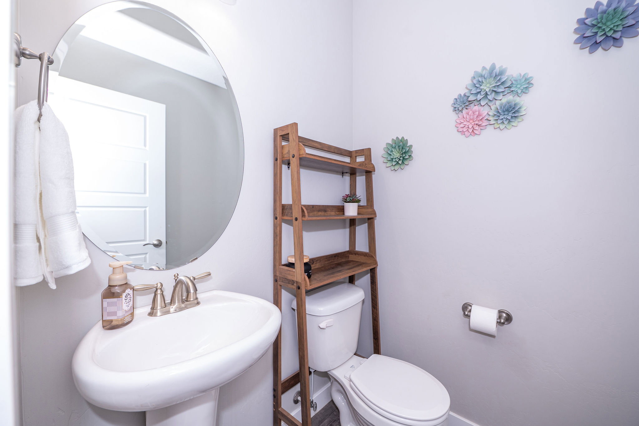 Half bath on main level