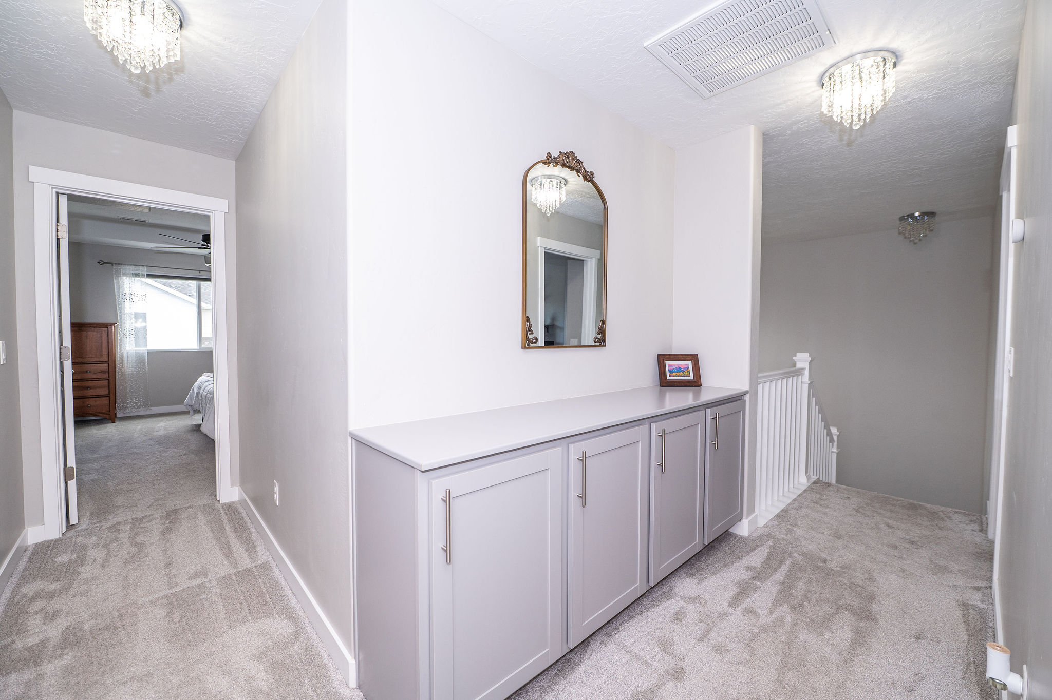 Hallway built-in cabinetry