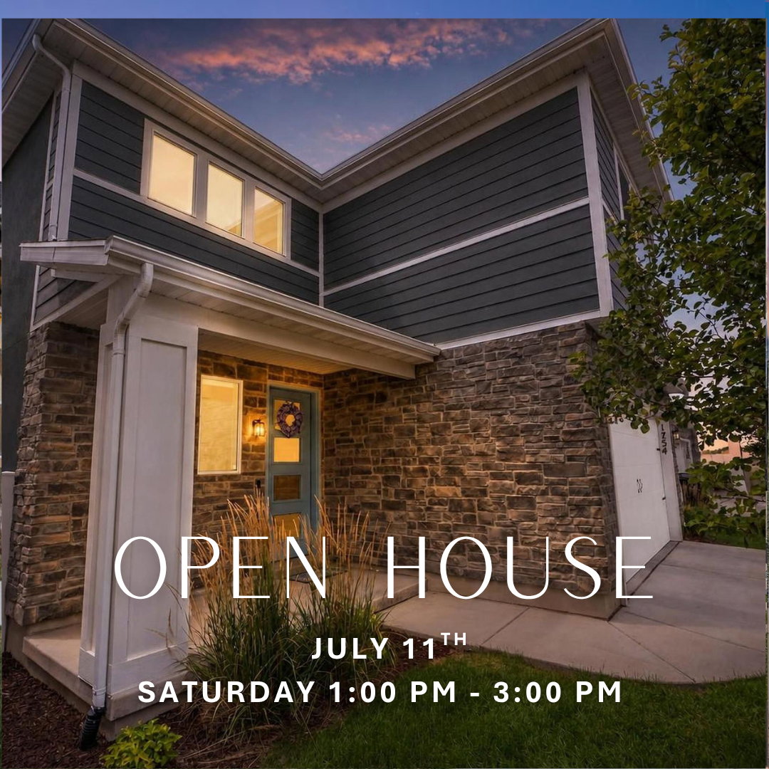 Open House Sat July 11th 1-3 pm