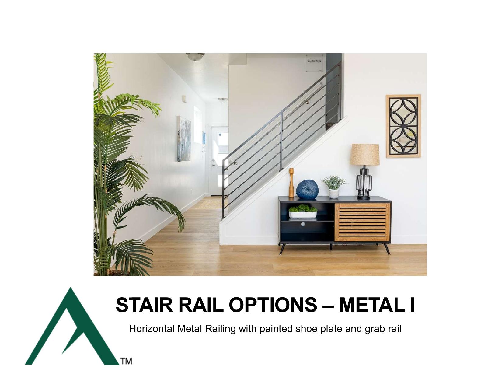 Horizontal Metal Railing