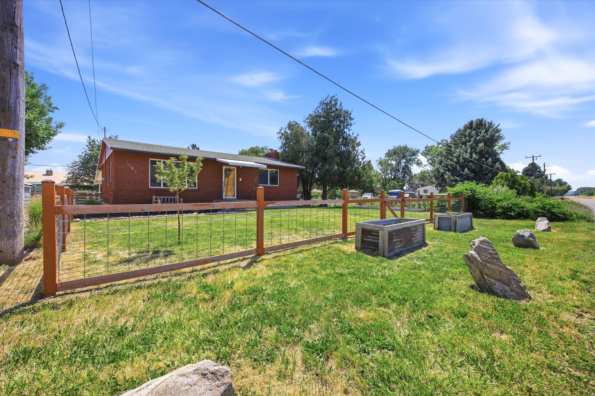 Half Acre Lot with Corral & Garden Space