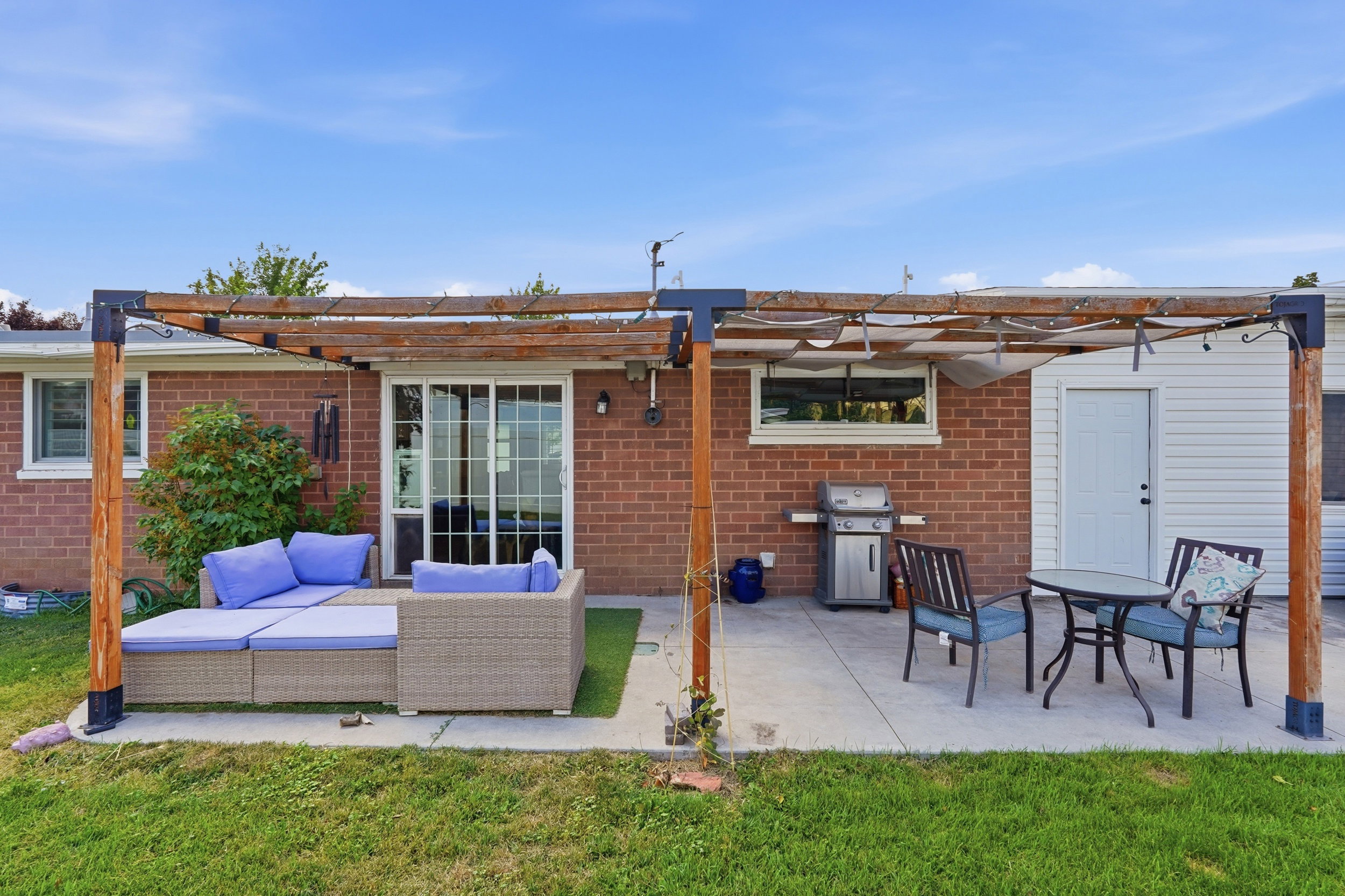 Back patio