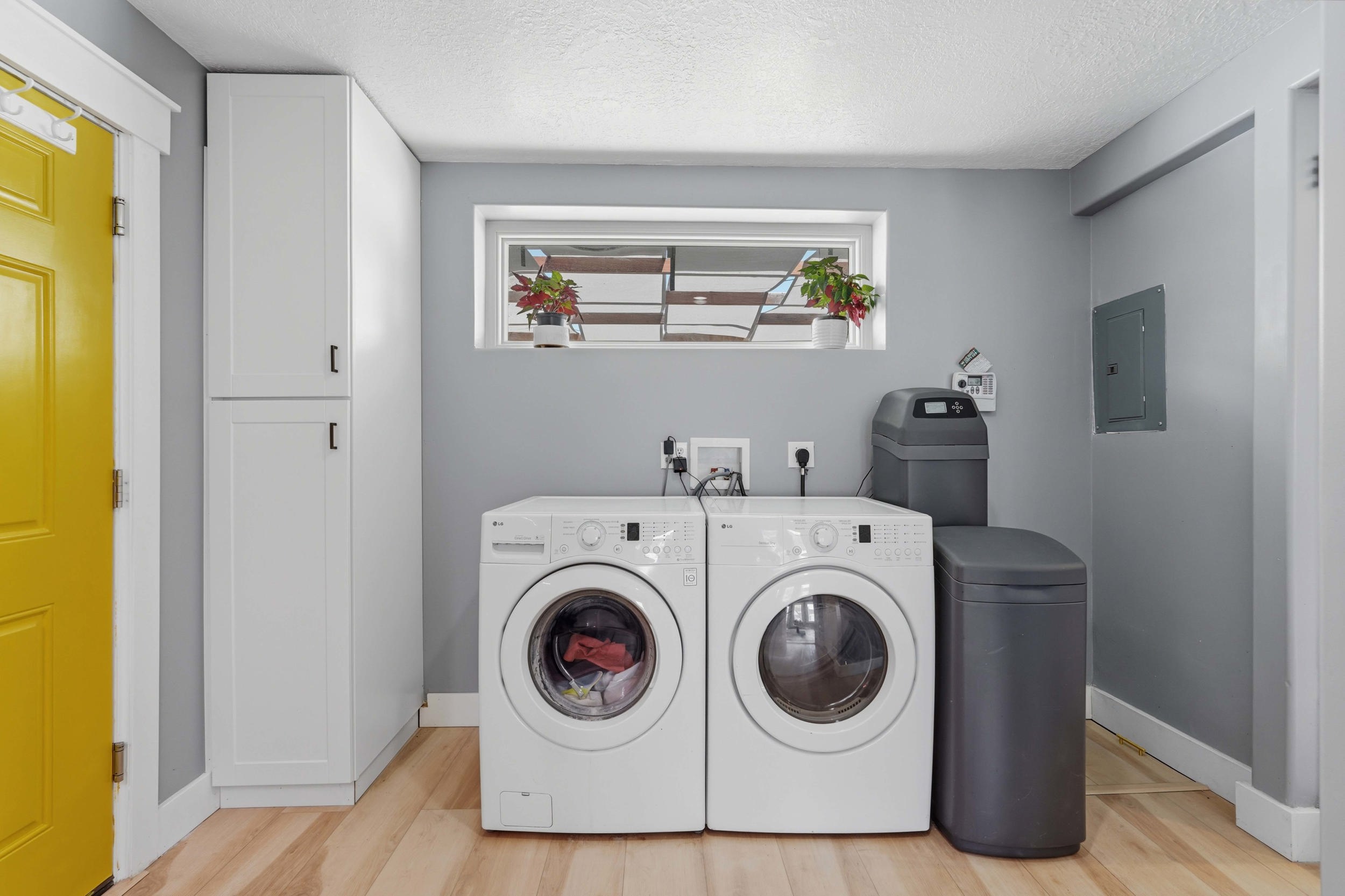 Garage entry/ Gym Entry/ Laundry area