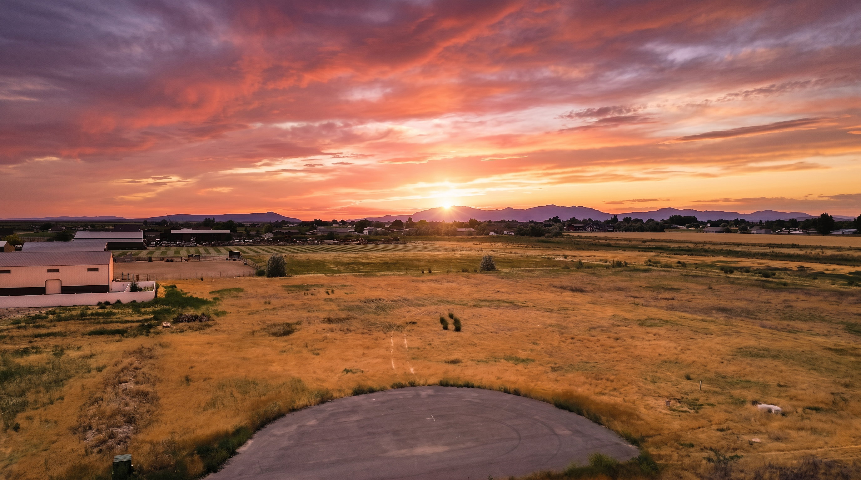 Expansive undeveloped land featuring a cul-de-sac