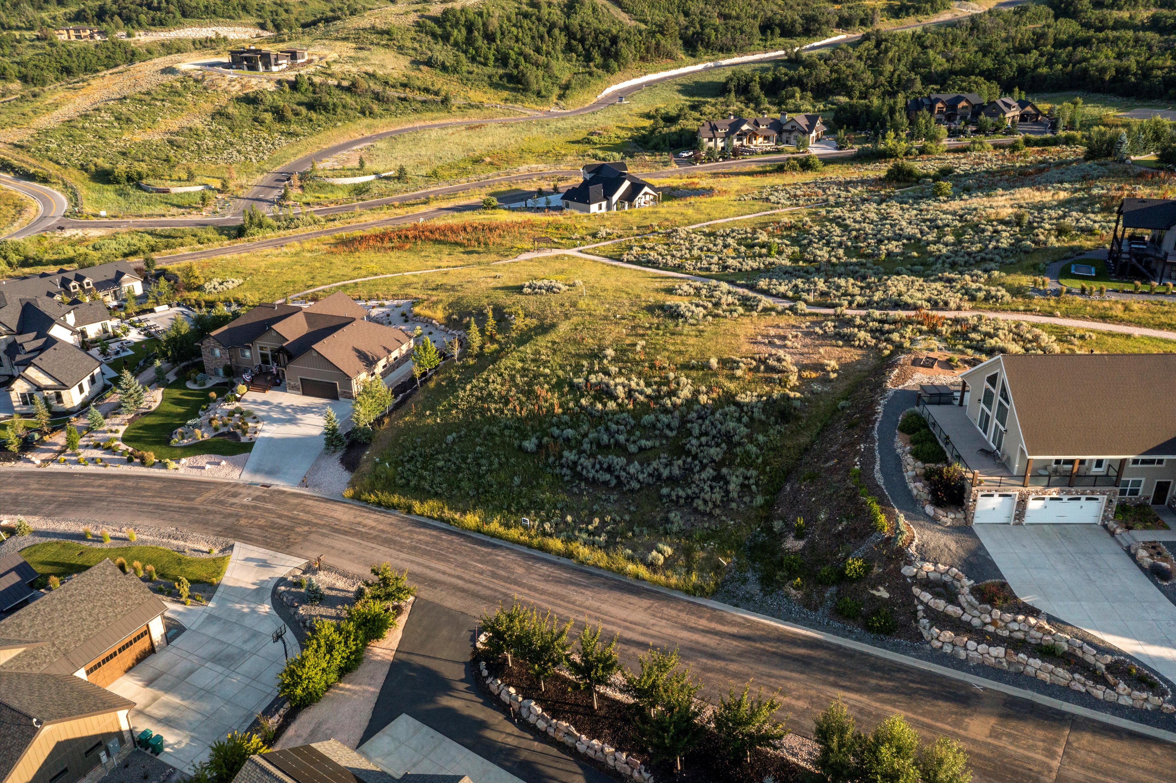 Expansive residential lot with established surrounding properties