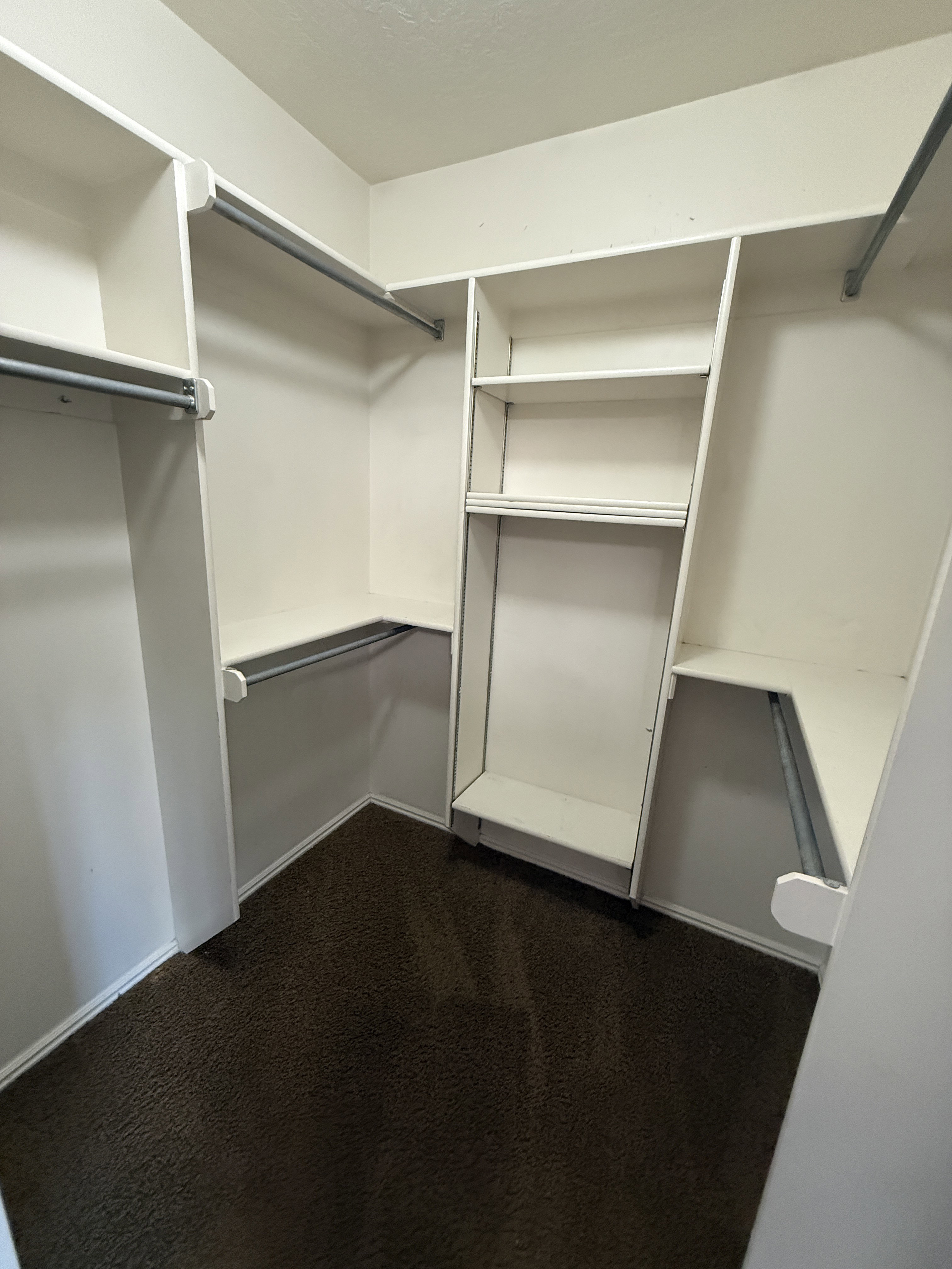 Master bedroom closet