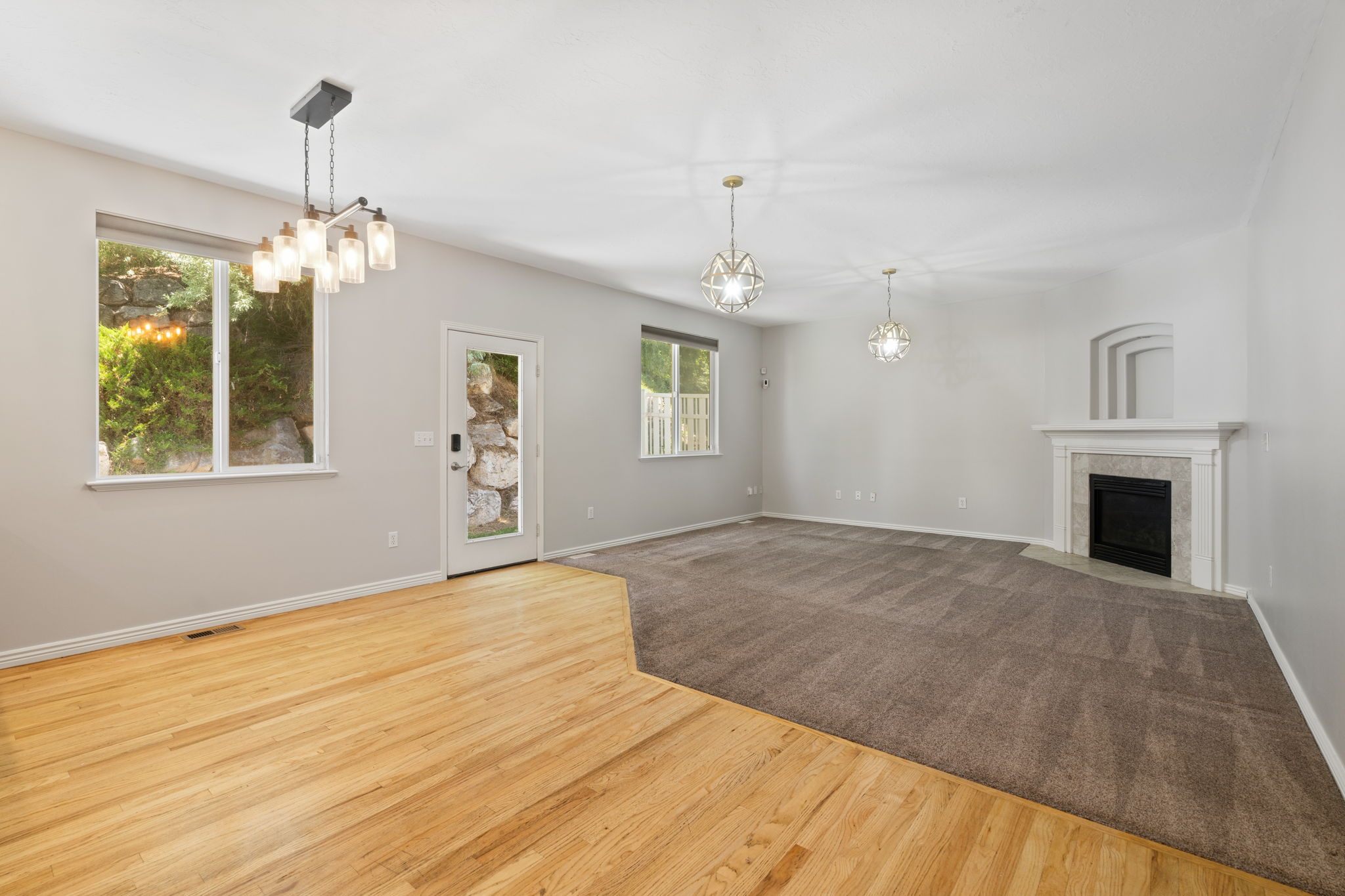 Spacious interior