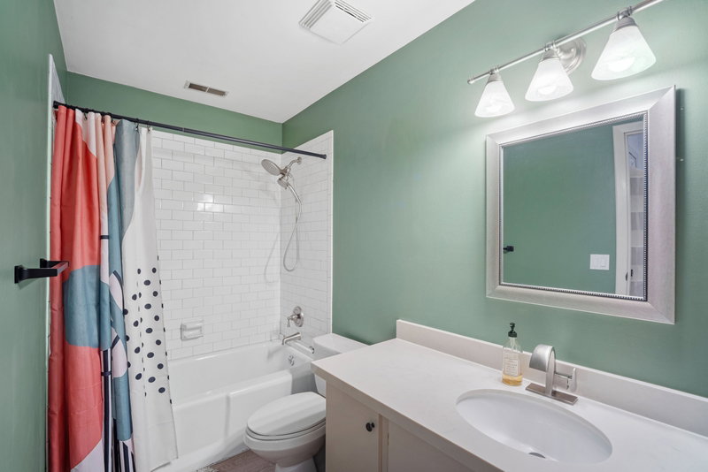 Second Bathroom with tile surround