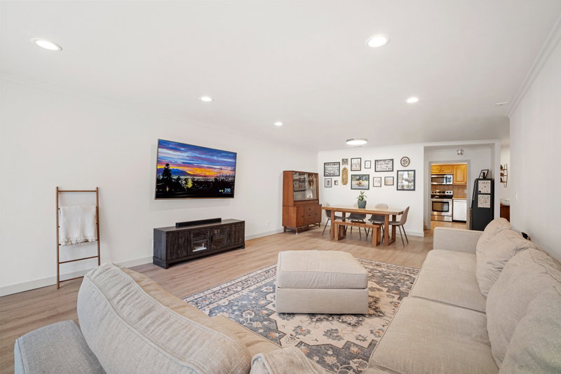 Open-concept living area