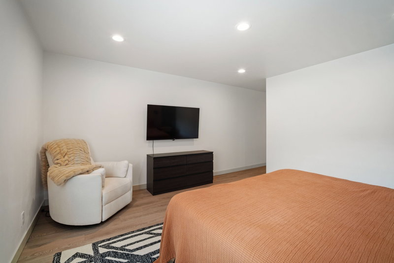 Spacious Primary Bedroom with LVP flooring