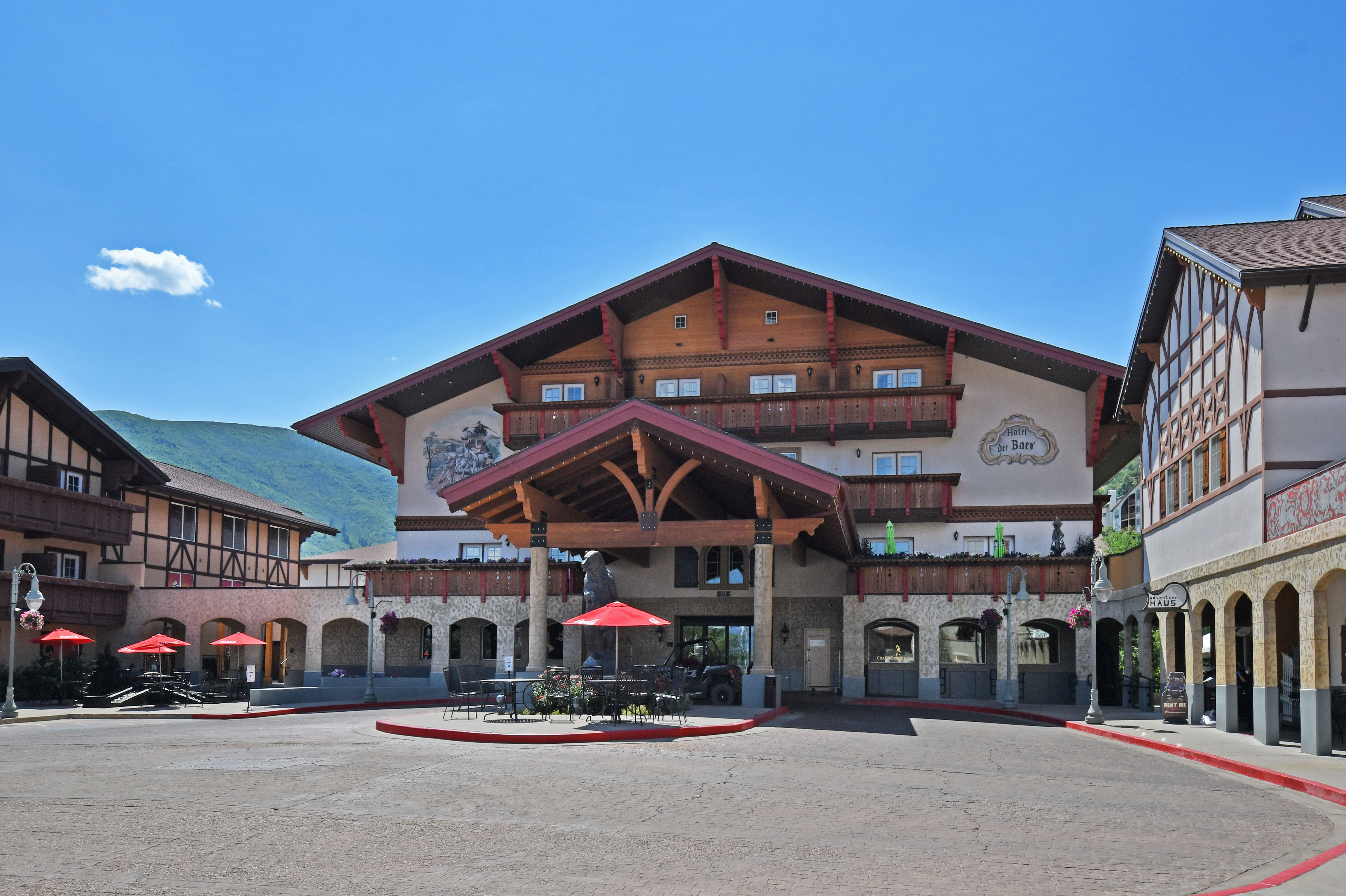 Zermatt Resort Entrance