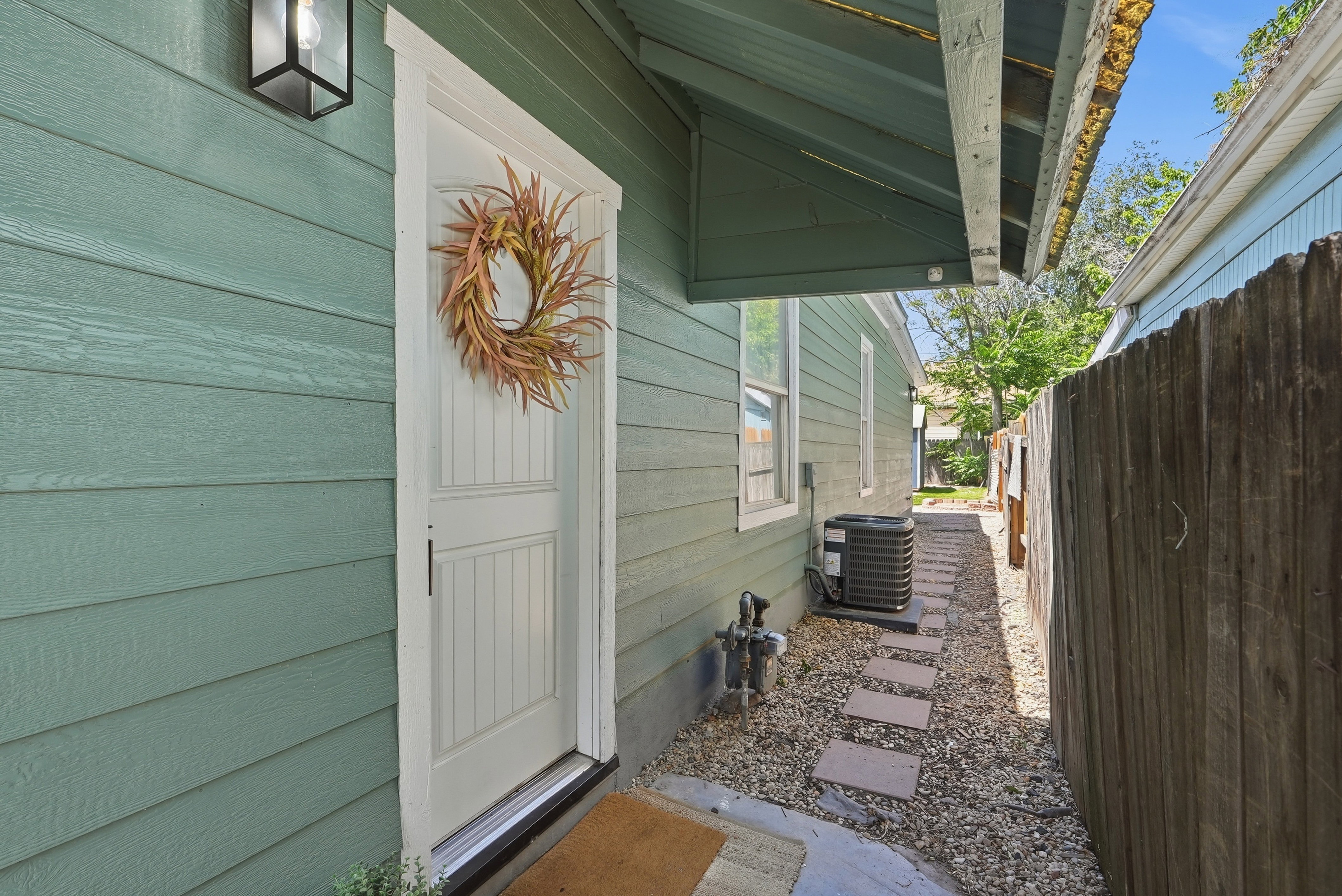 Front door entrance