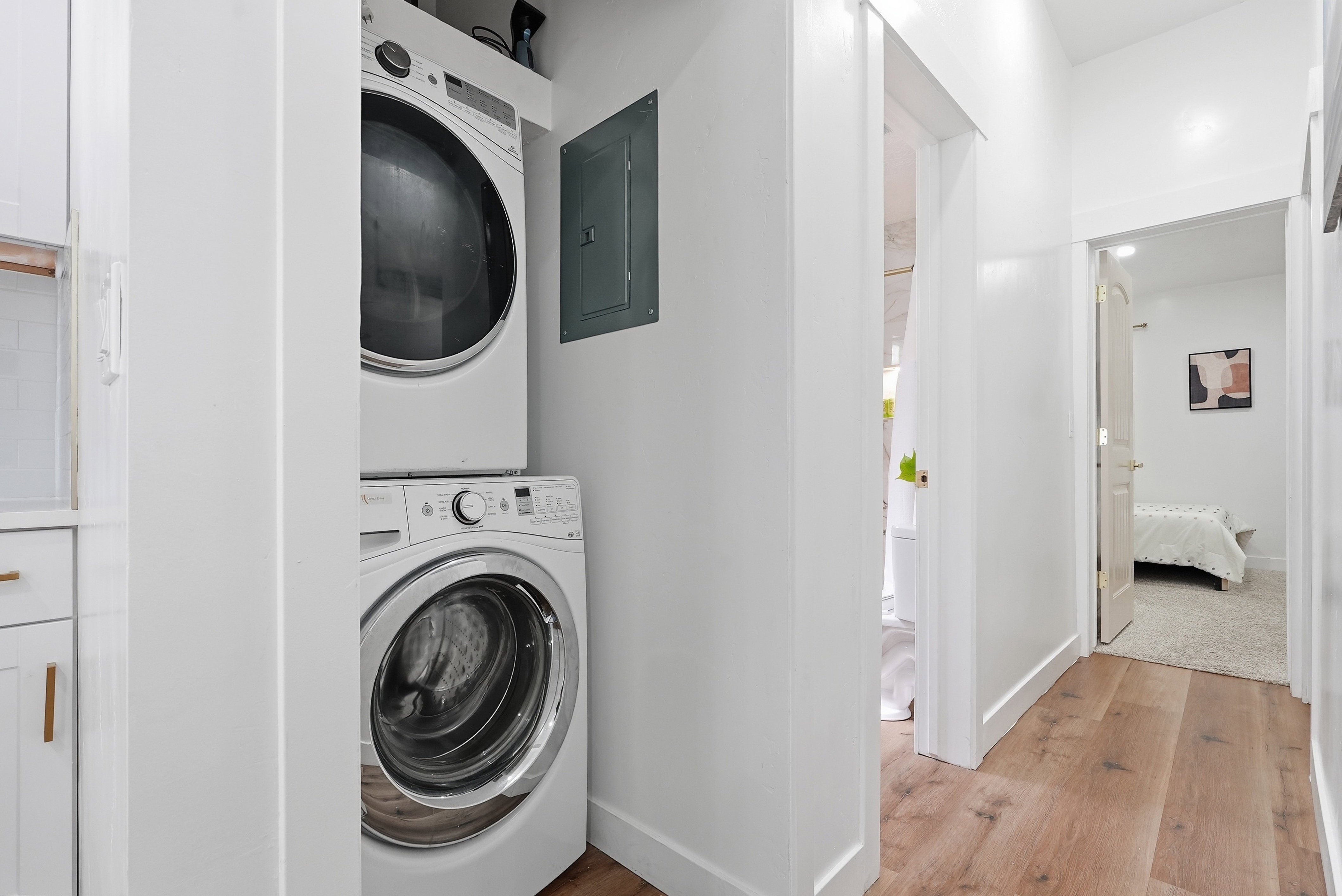Washer and Dryer are included