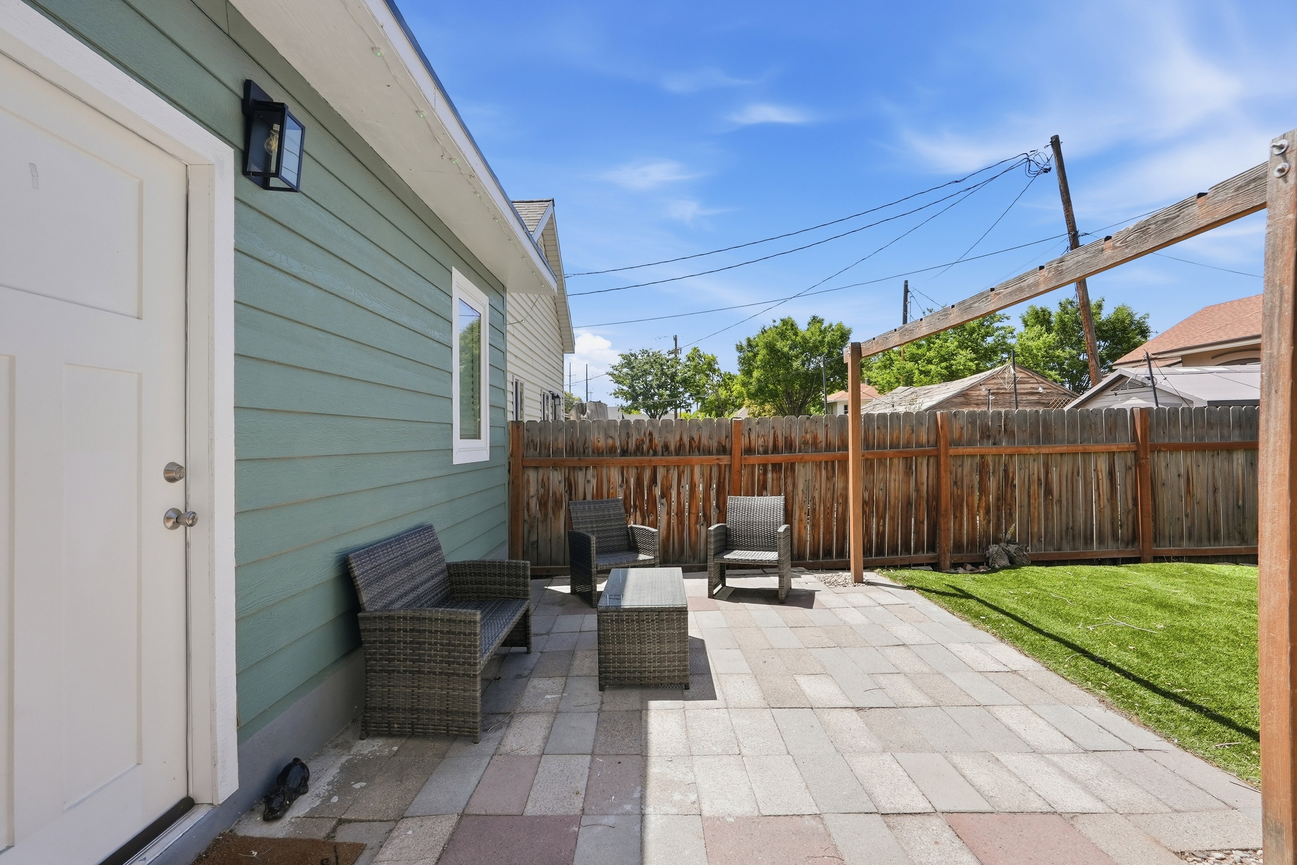 Patio terrace