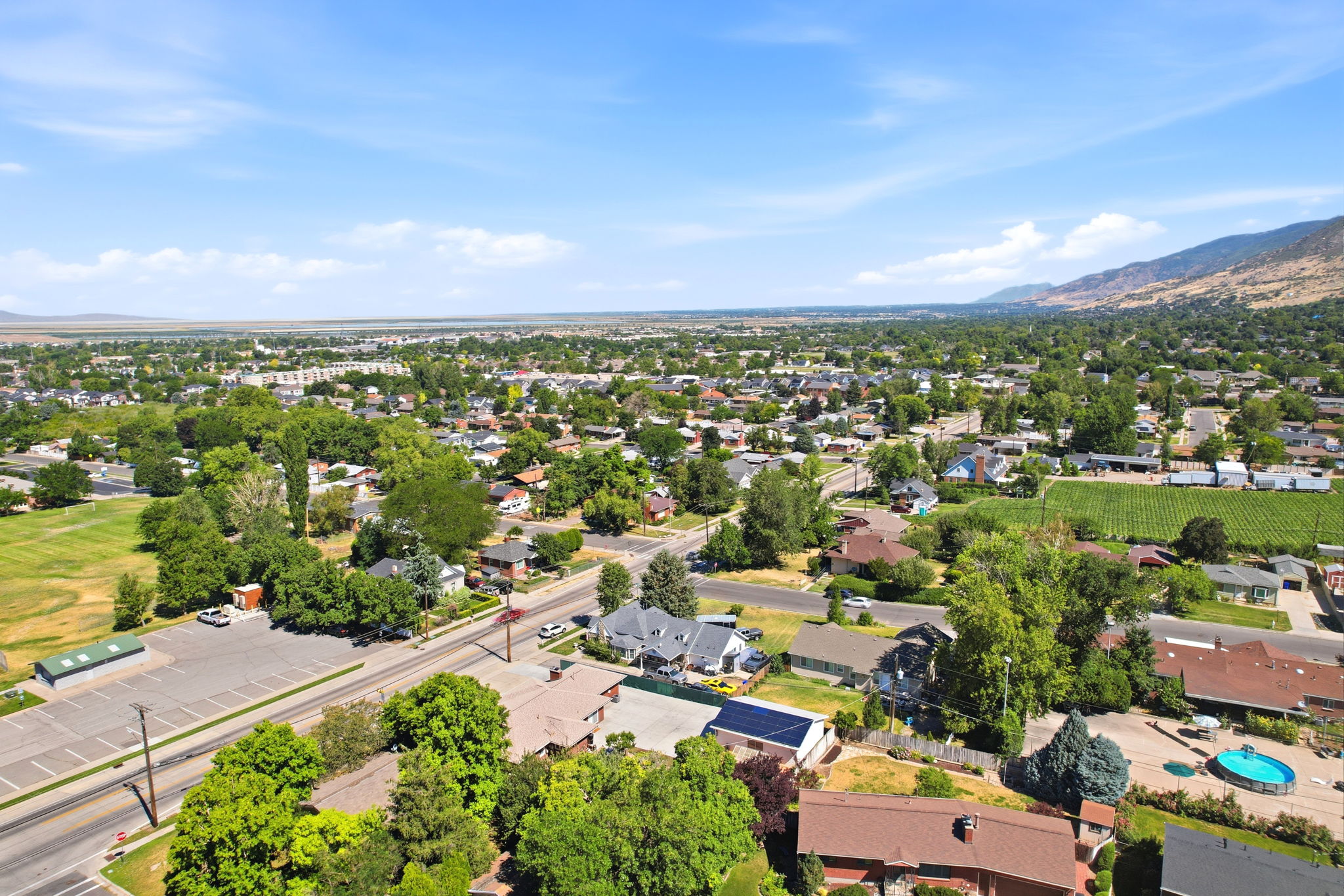 Aerial view