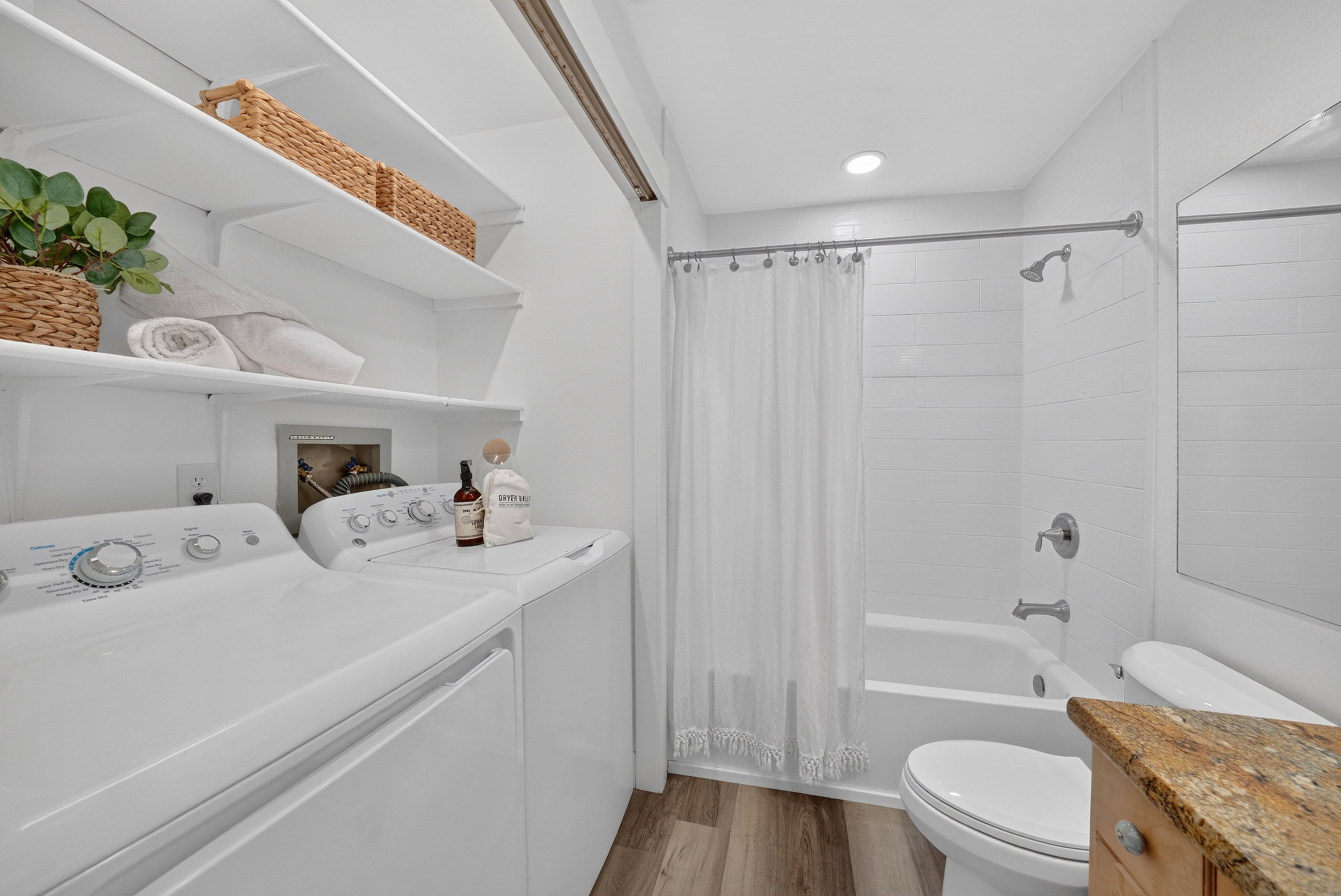 Laundry Bathroom Combo